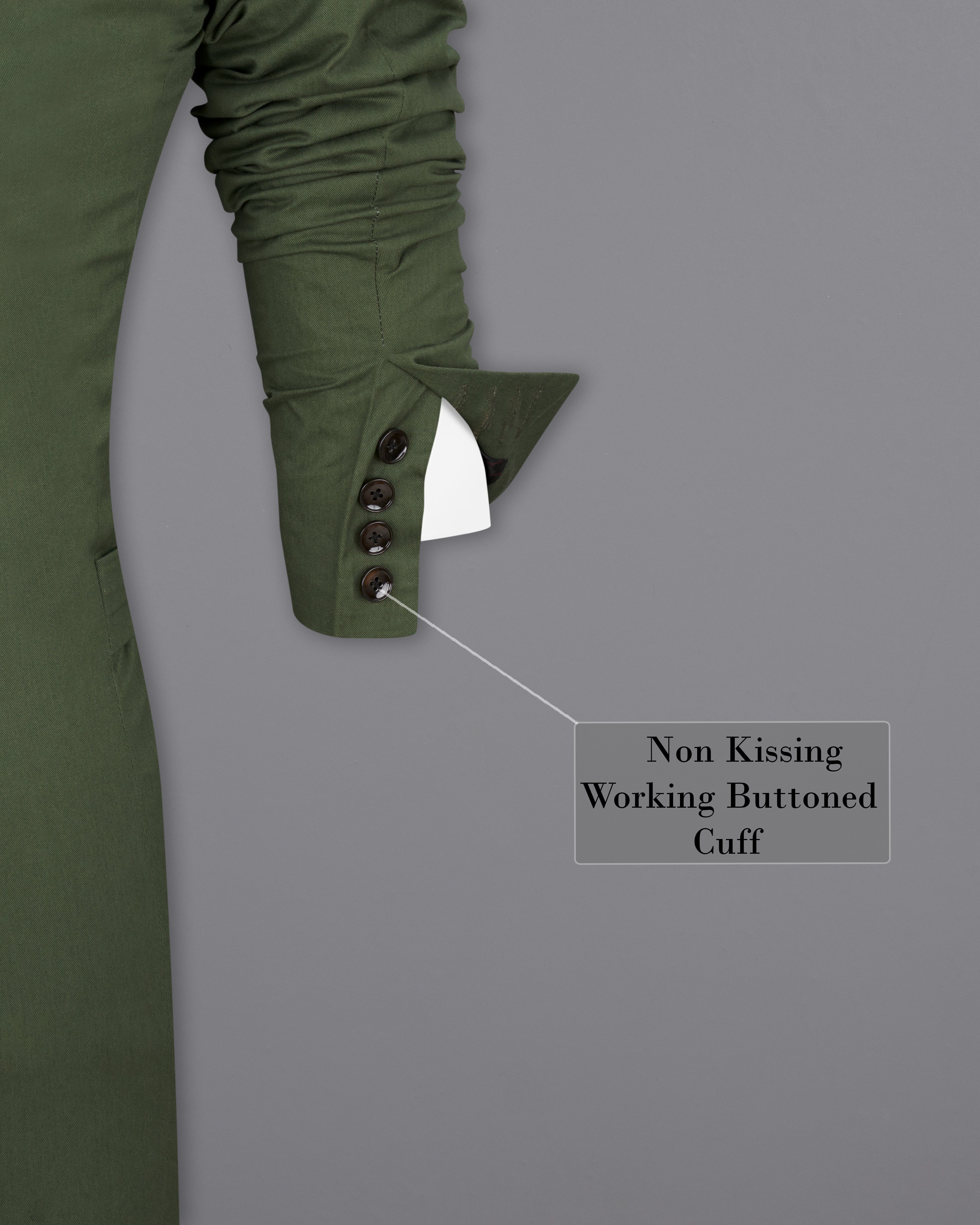 Rifle Green Premium Cotton Designer Trench Coat TCB2323-D35-36, TCB2323-D35-38, TCB2323-D35-40, TCB2323-D35-42, TCB2323-D35-44, TCB2323-D35-46, TCB2323-D35-48, TCB2323-D35-50, TCB2323-D35-52, TCB2323-D35-54, TCB2323-D35-56, TCB2323-D35-58, TCB2323-D35-60