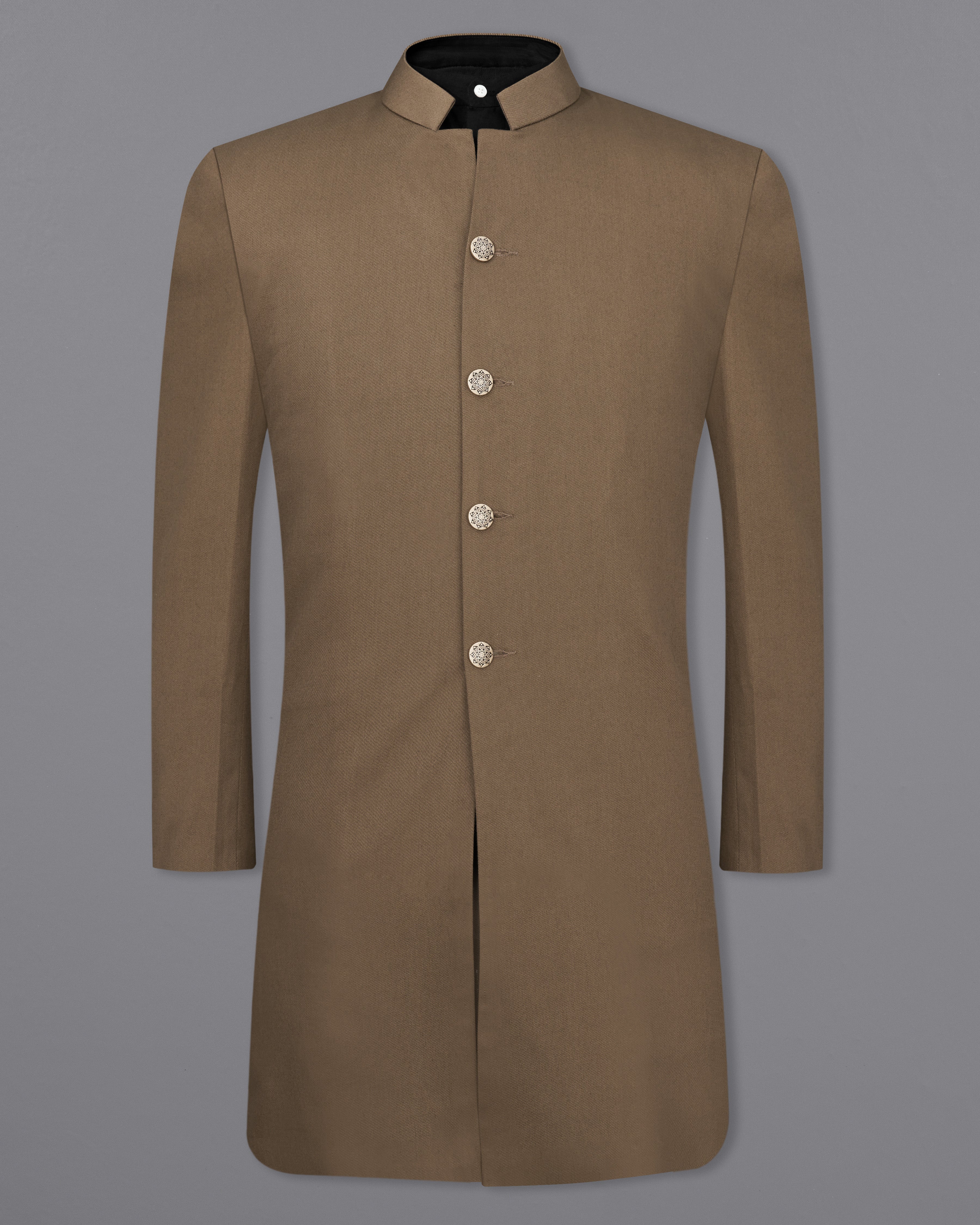 Dorado Brown Bandhgala Premium Cotton Designer Trench Coat TCB2384-D234-36, TCB2384-D234-38, TCB2384-D234-40, TCB2384-D234-42, TCB2384-D234-44, TCB2384-D234-46, TCB2384-D234-48, TCB2384-D234-50, TCB2384-D234-52, TCB2384-D234-54, TCB2384-D234-56, TCB2384-D234-58, TCB2384-D234-60