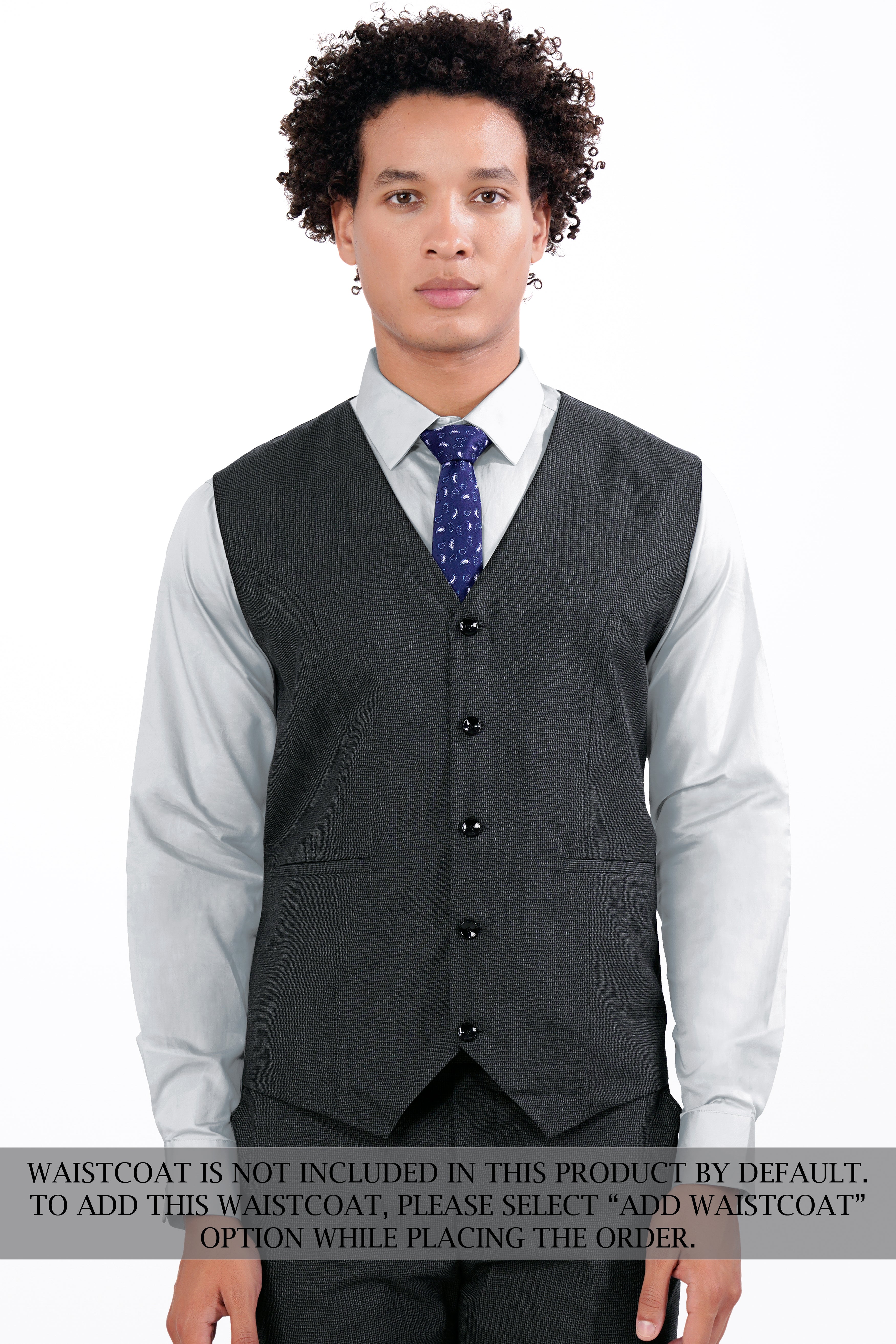 Capecod Gray Wool Rich Double Breasted Designer Overcoat With Pant