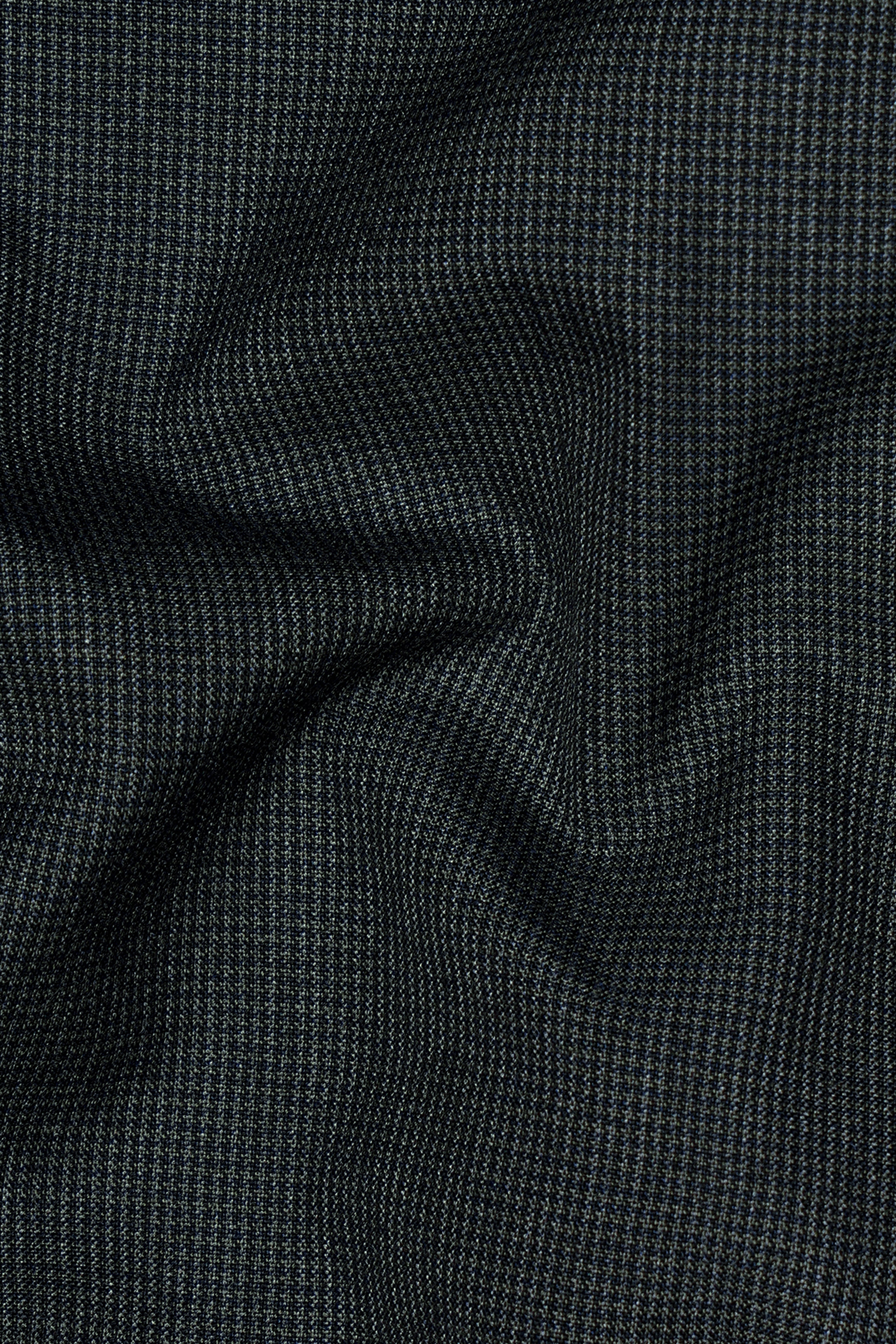 Capecod Gray Wool Rich Double Breasted Designer Overcoat With Pant