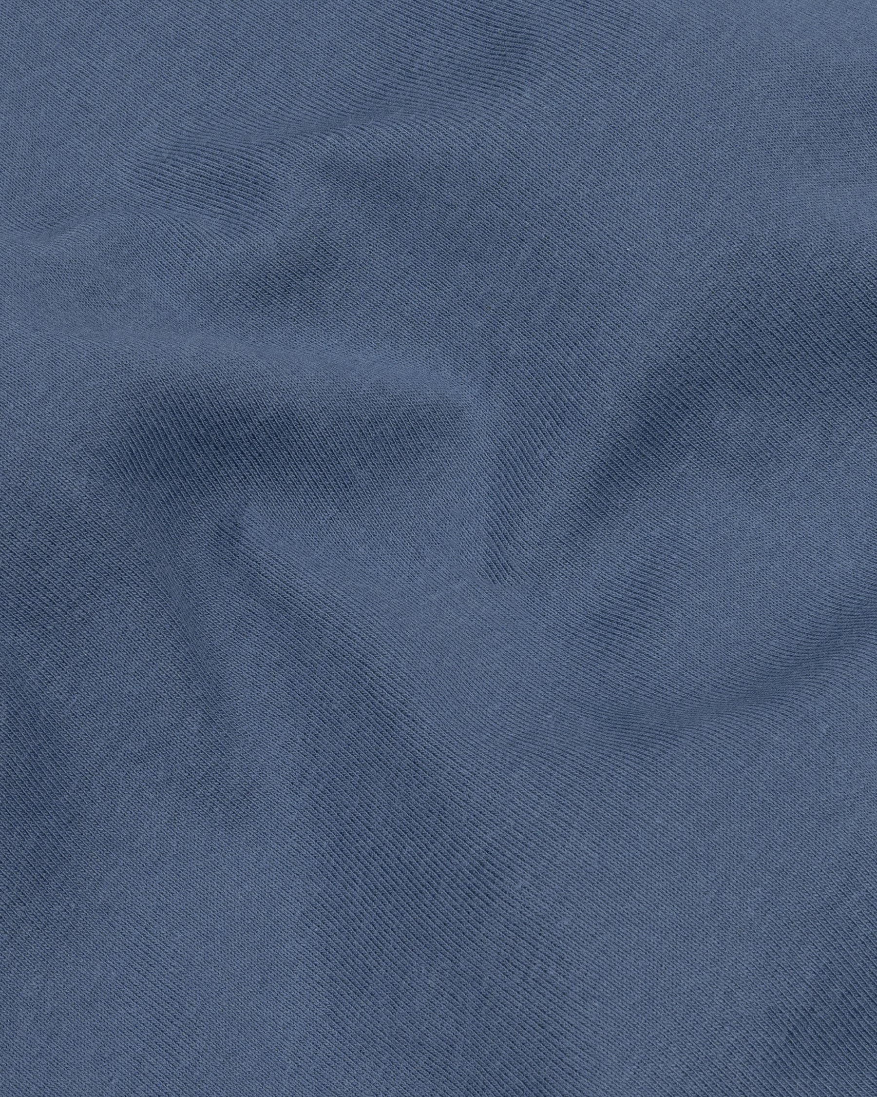 Chambray Blue Full Sleeve Premium Cotton Jersey Sweatshirt TS439-S, TS439-M, TS439-L, TS439-XL, TS439-XXL