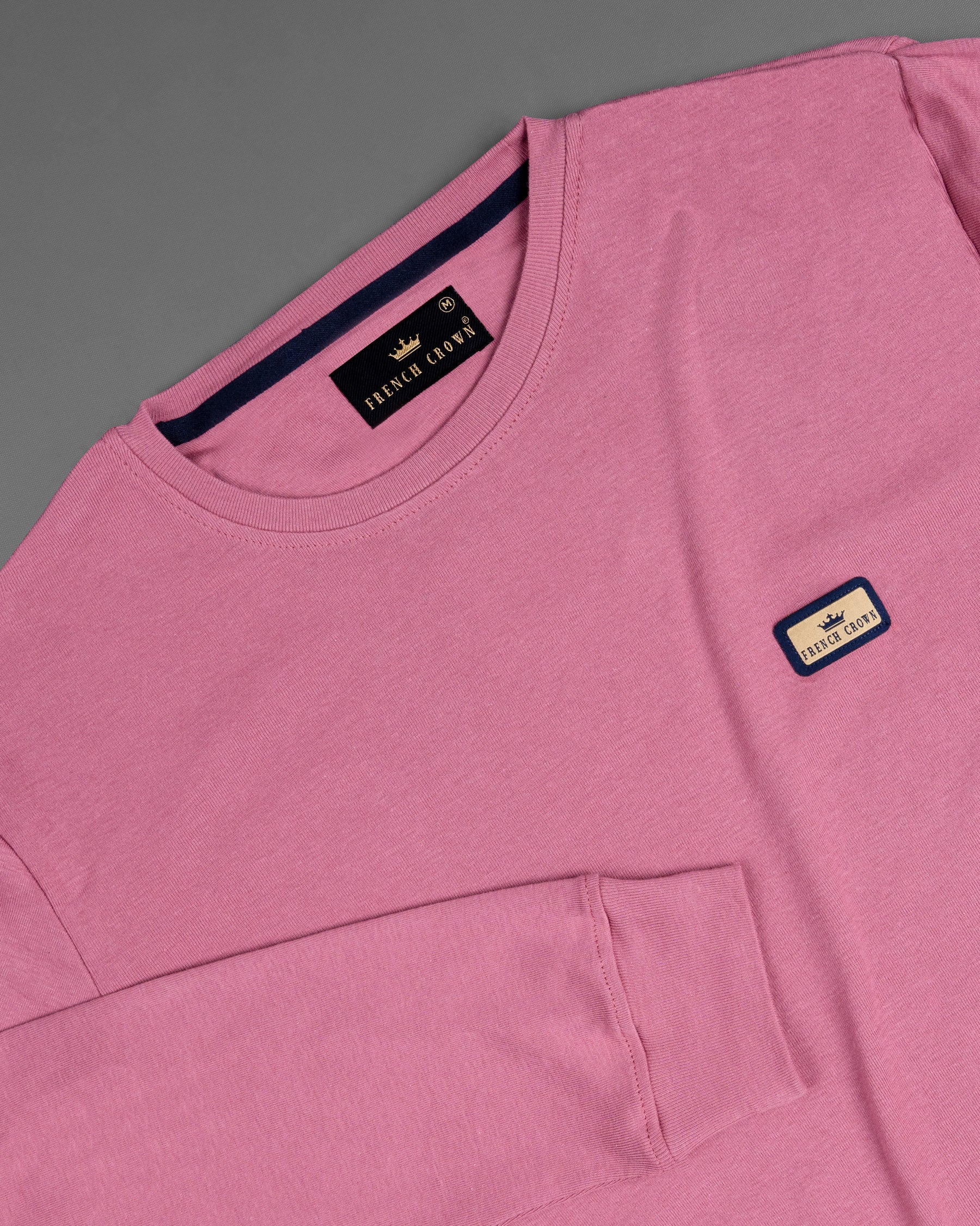 Charm Mauve Full Sleeve Premium Cotton Jersey Sweatshirt TS442-S, TS442-M, TS442-L, TS442-XL, TS442-XXL