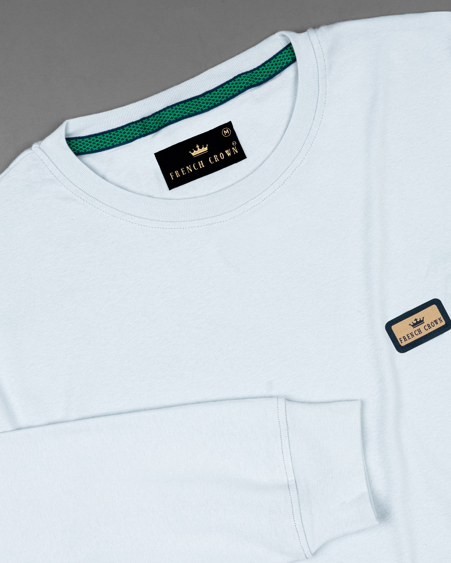 Pattents Blue Full Sleeve Premium Cotton Jersey Sweatshirt TS444-F, TS444-M, TS444-L, TS444-XL, TS444-XXL