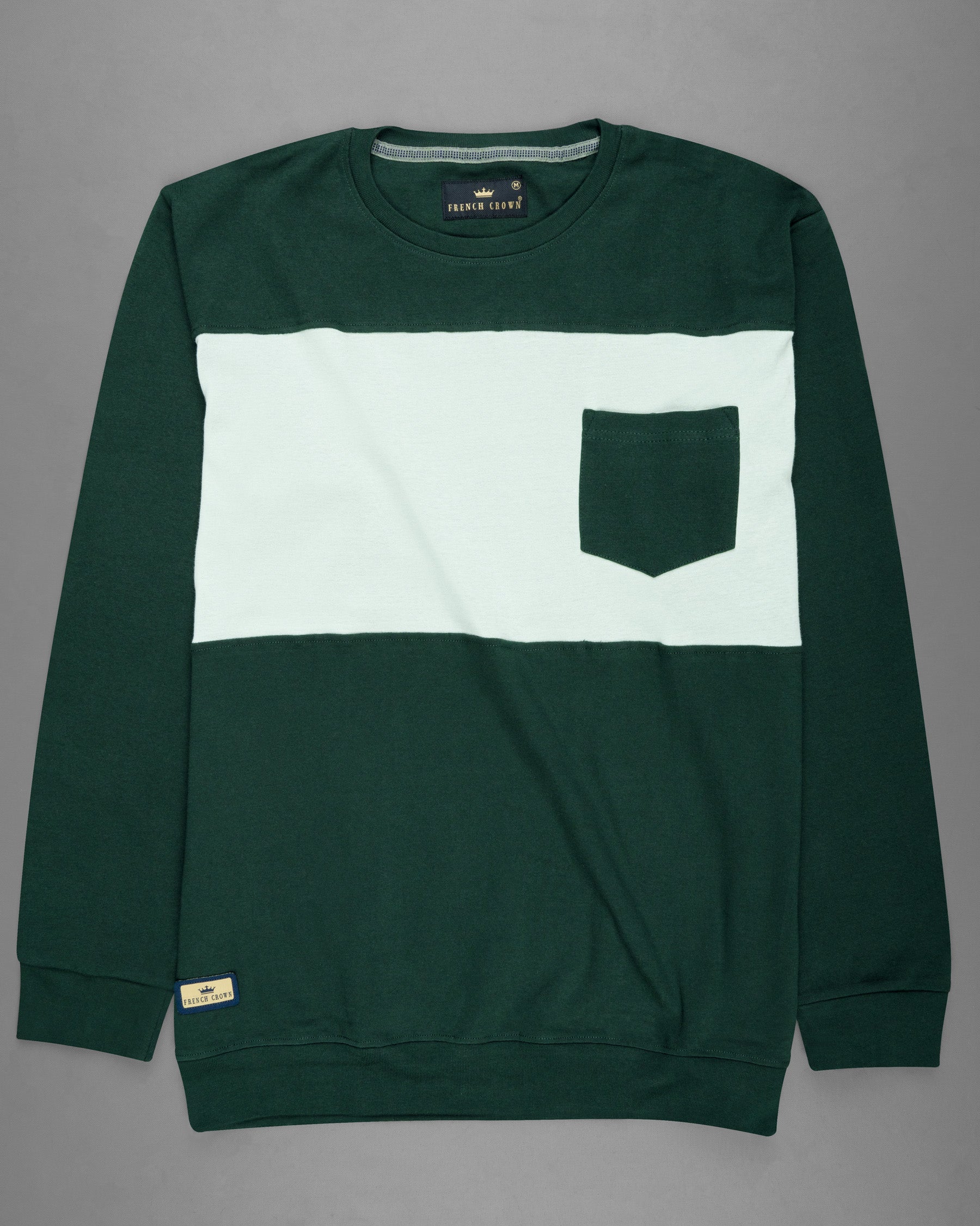 Cardin Green and Geyser Super Soft Premium Jersey Sweatshirt TS514-S, TS514-M, TS514-L, TS514-XL, TS514-XXL