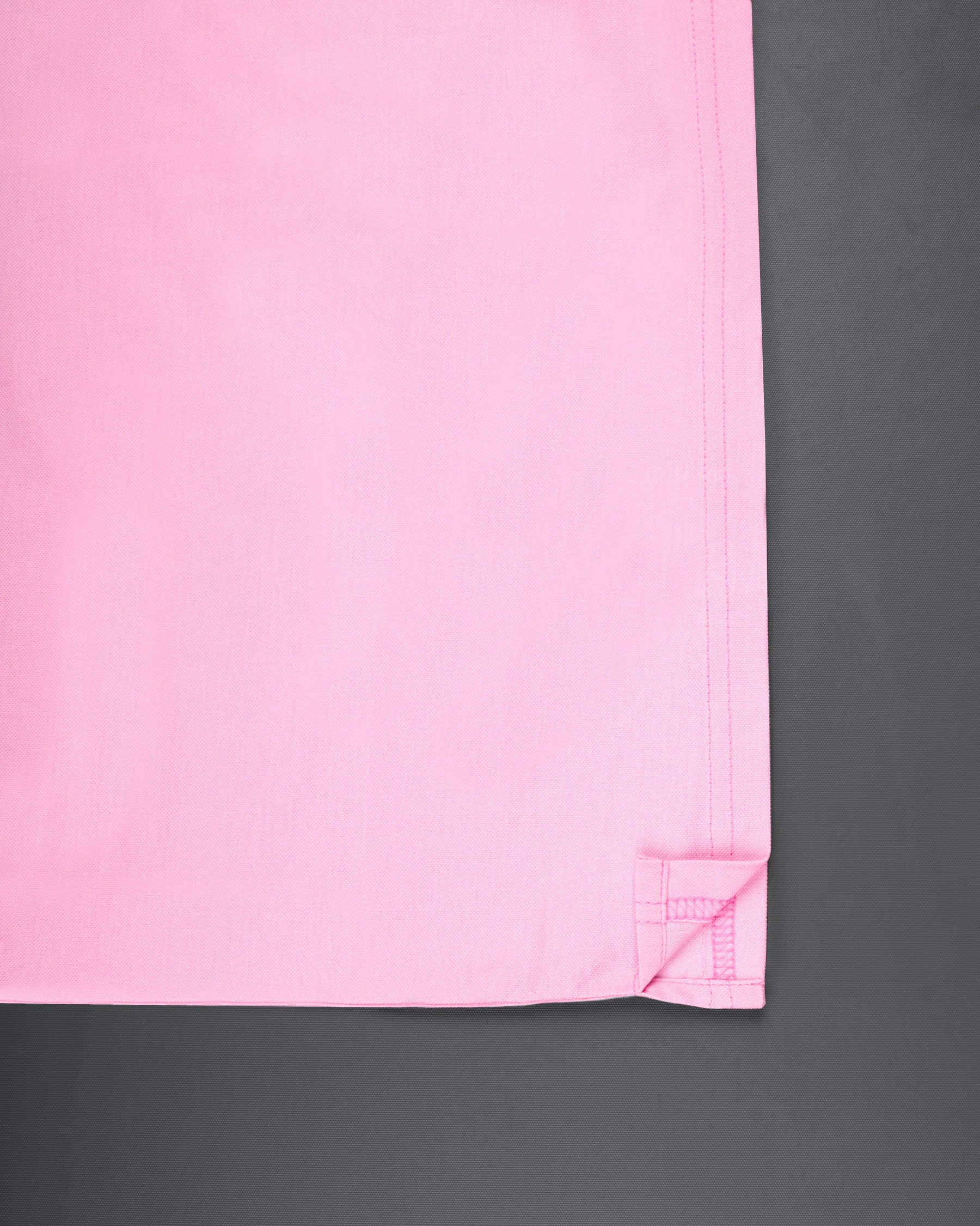 Cupid Pink Striped Super Soft Organic Pique Polo TS560-S, TS560-M, TS560-L, TS560-XL, TS560-XXL, TS560-3XL, TS560-4XL