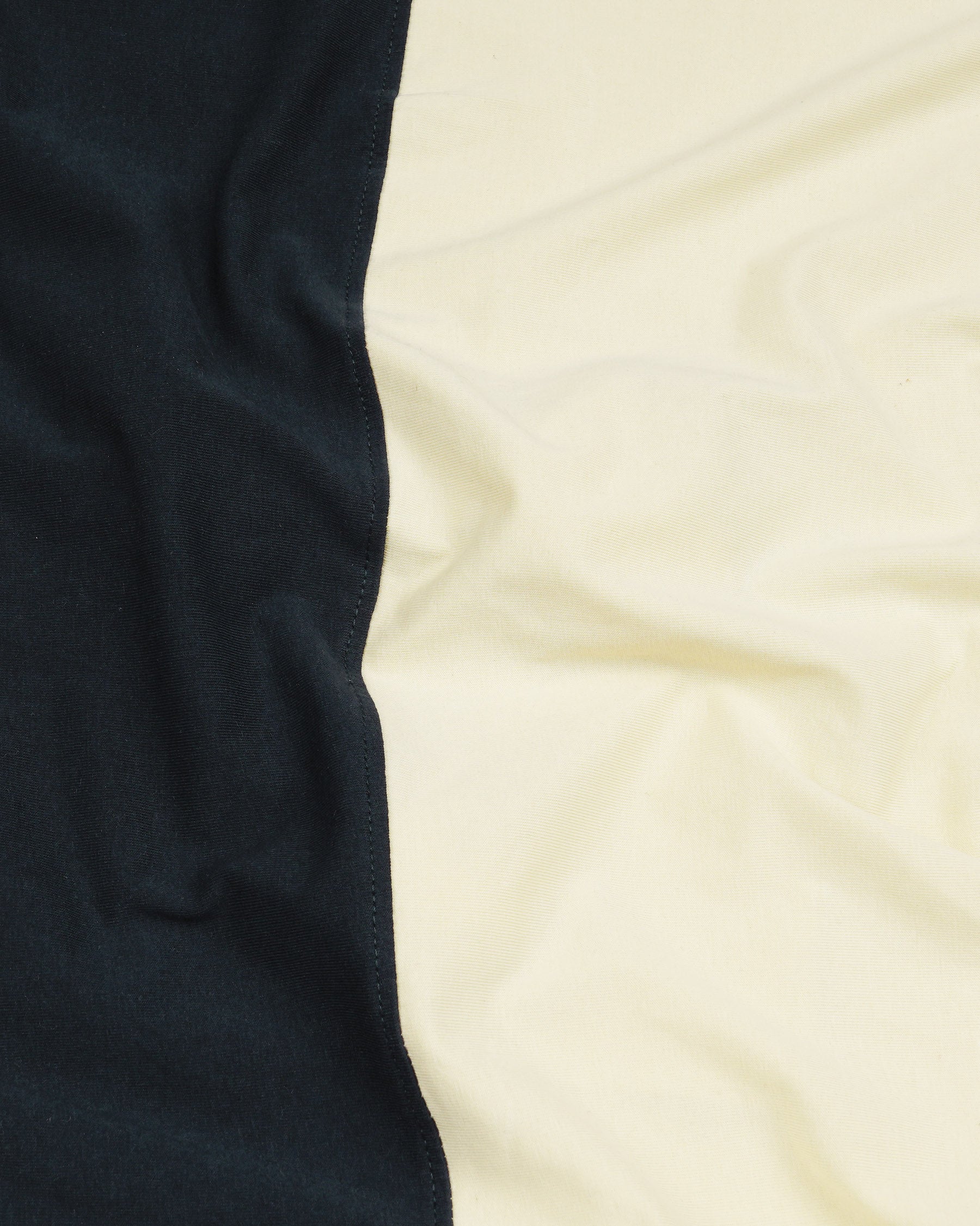 Periglacial Cream with Zeus Black Patch Design Organic Cotton Mercerised Pique Polo TS598-S, TS598-M, TS598-L, TS598-XL, TS598-XXL