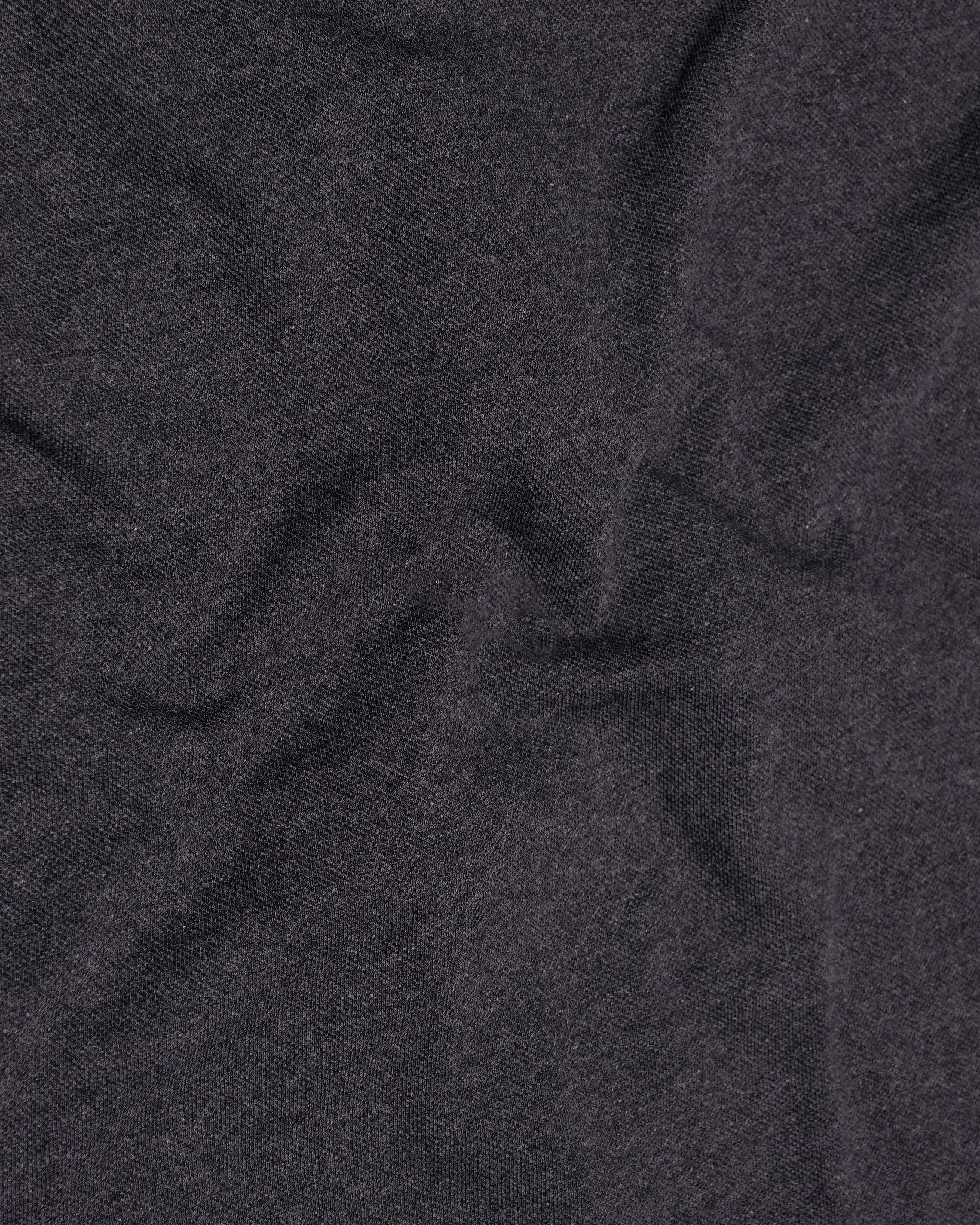 Tuatara Gray Super Soft Organic Cotton Mercerised Pique Polo TS619-S, TS619-M, TS619-L, TS619-XL, TS619-XXL