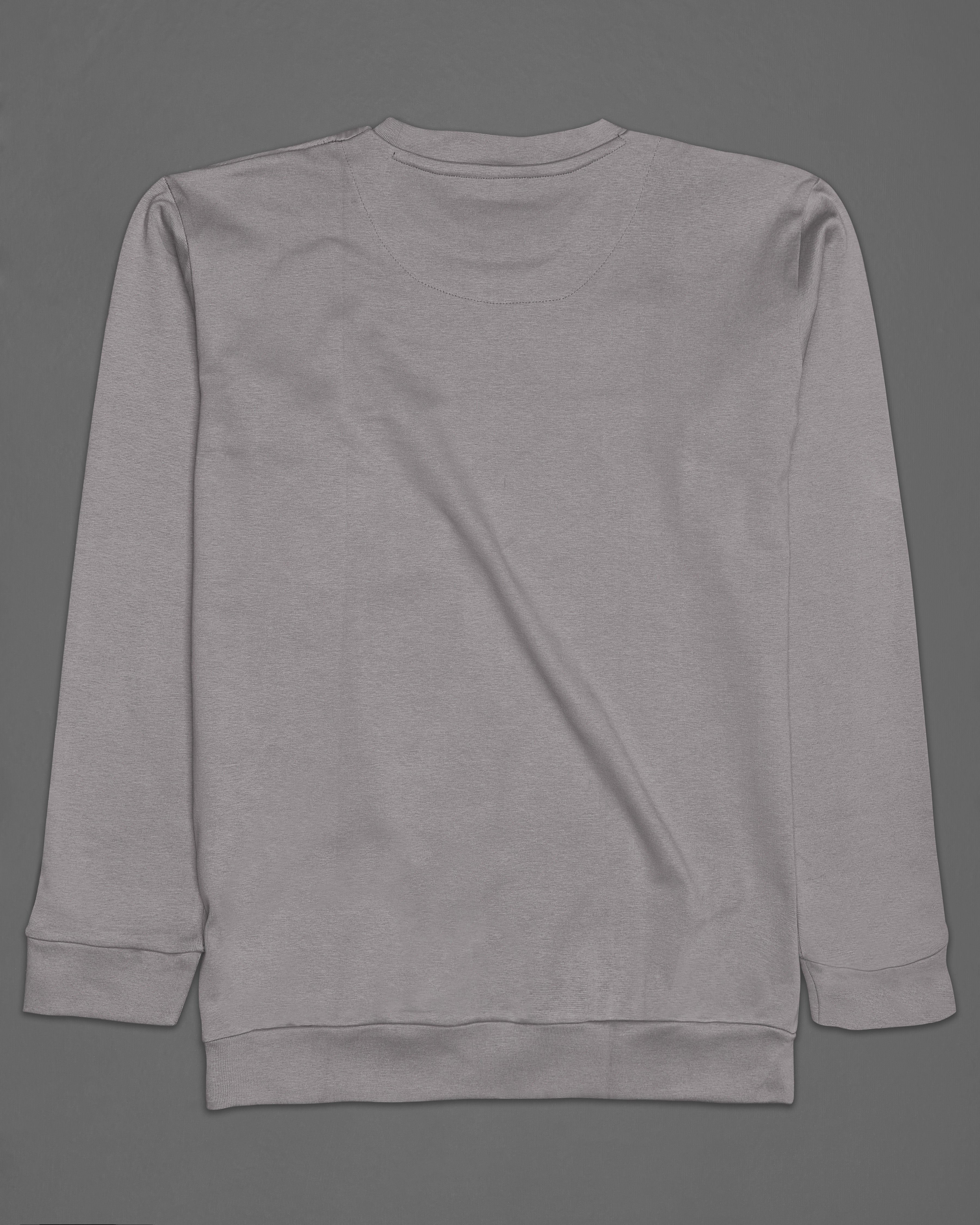 Regent Gray with a Black Patch Pocket Premium Jersey Sweatshirt TS700-S, TS700-M, TS700-L, TS700-XL, TS700-XXL