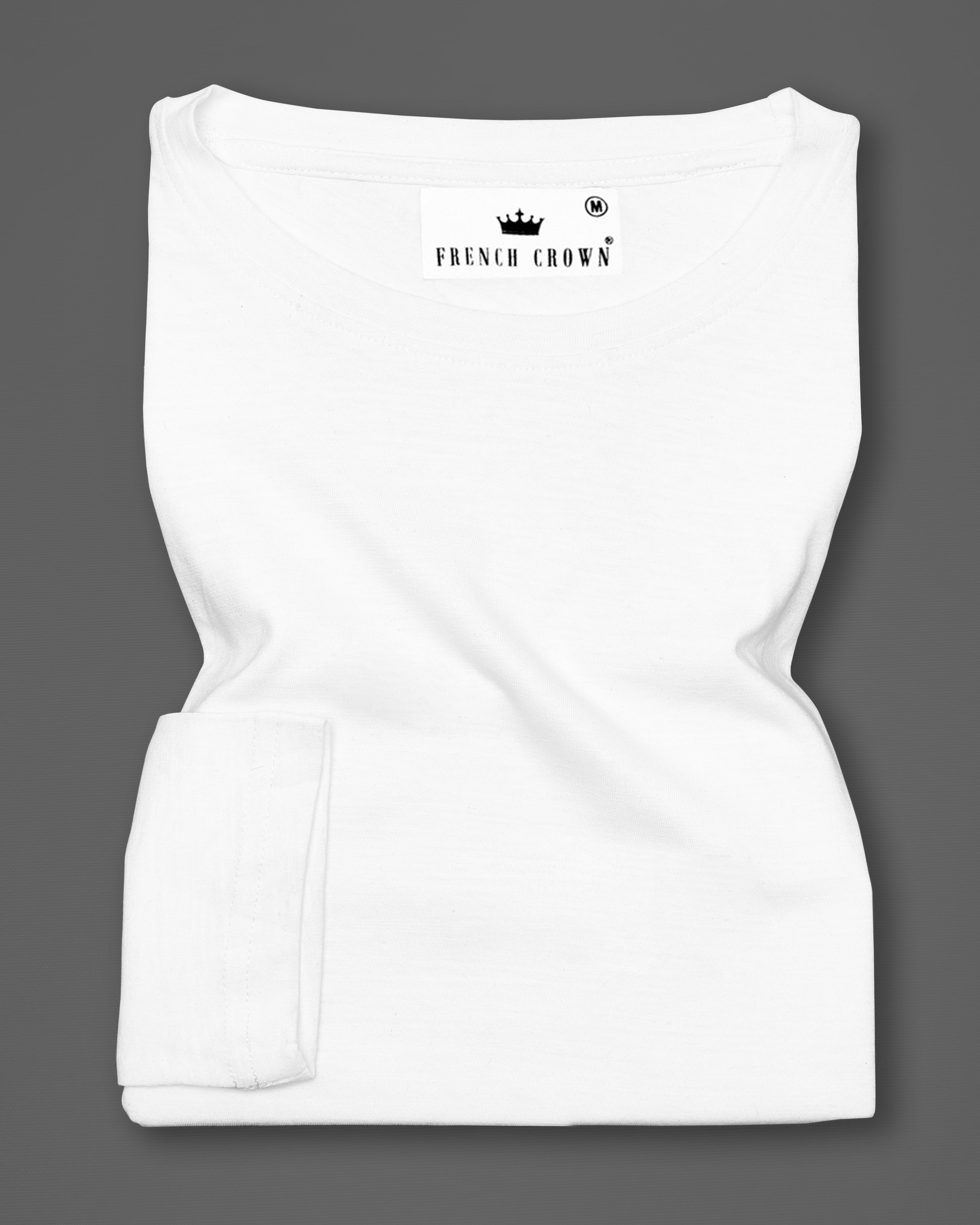 Bright White Multi Face Hand-Painted Organic Cotton T-Shirt TS144-W01-S, TS144-W01-M, TS144-W01-L, TS144-W01-XL, TS144-W01-XXL