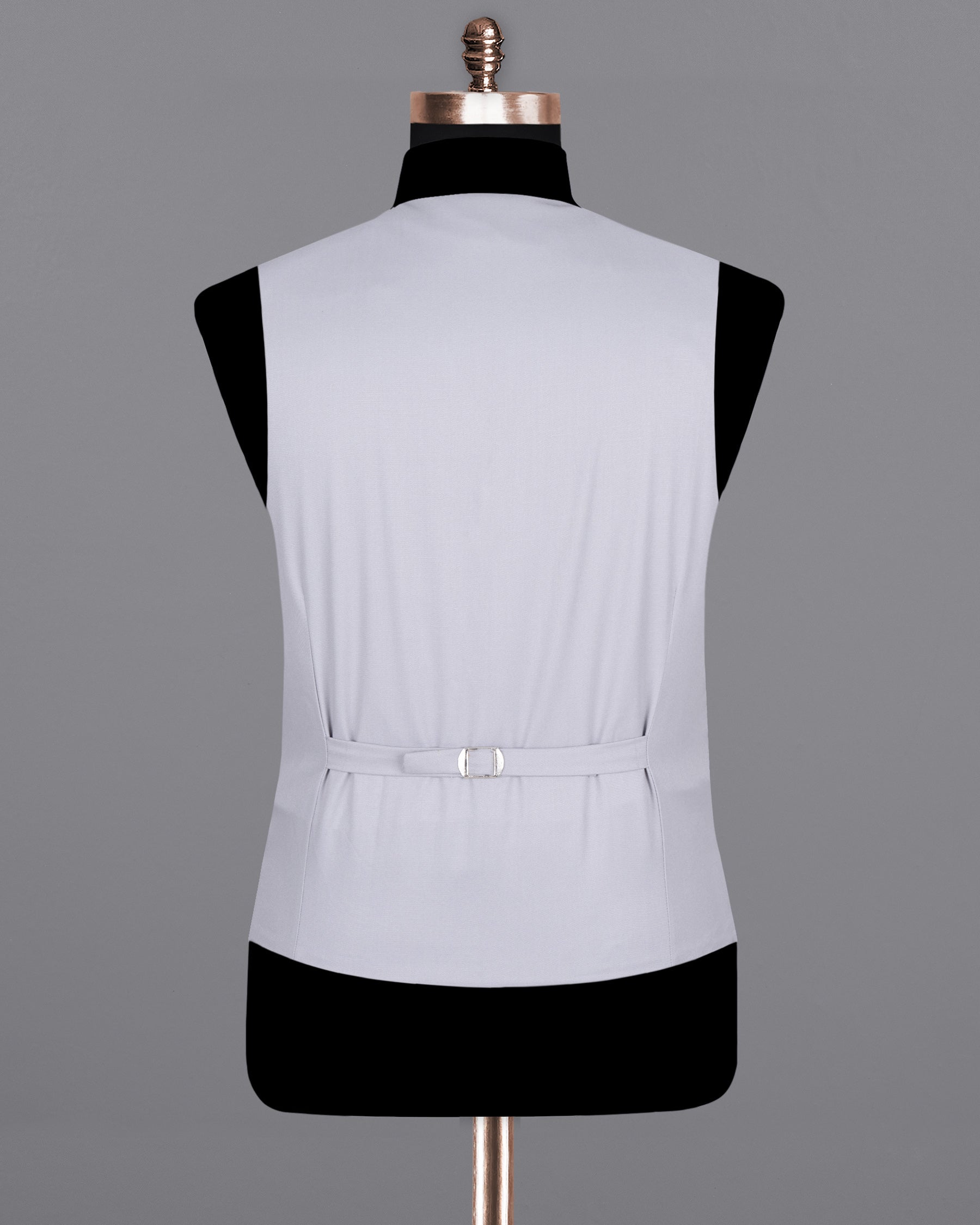 Ghost Gray Wool Rich Waistcoat V1405-36, V1405-38, V1405-40, V1405-42, V1405-44, V1405-46, V1405-48, V1405-50, V1405-52, V1405-54, V1405-56, V1405-58, V1405-60