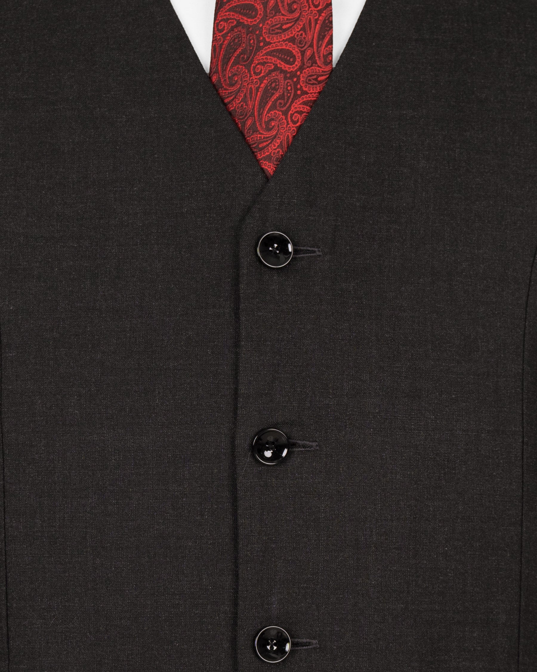 Diesel Black Wool Rich Waistcoat V1460-36, V1460-38, V1460-40, V1460-42, V1460-44, V1460-46, V1460-48, V1460-50, V1460-52, V1460-54, V1460-56, V1460-58, V1460-60