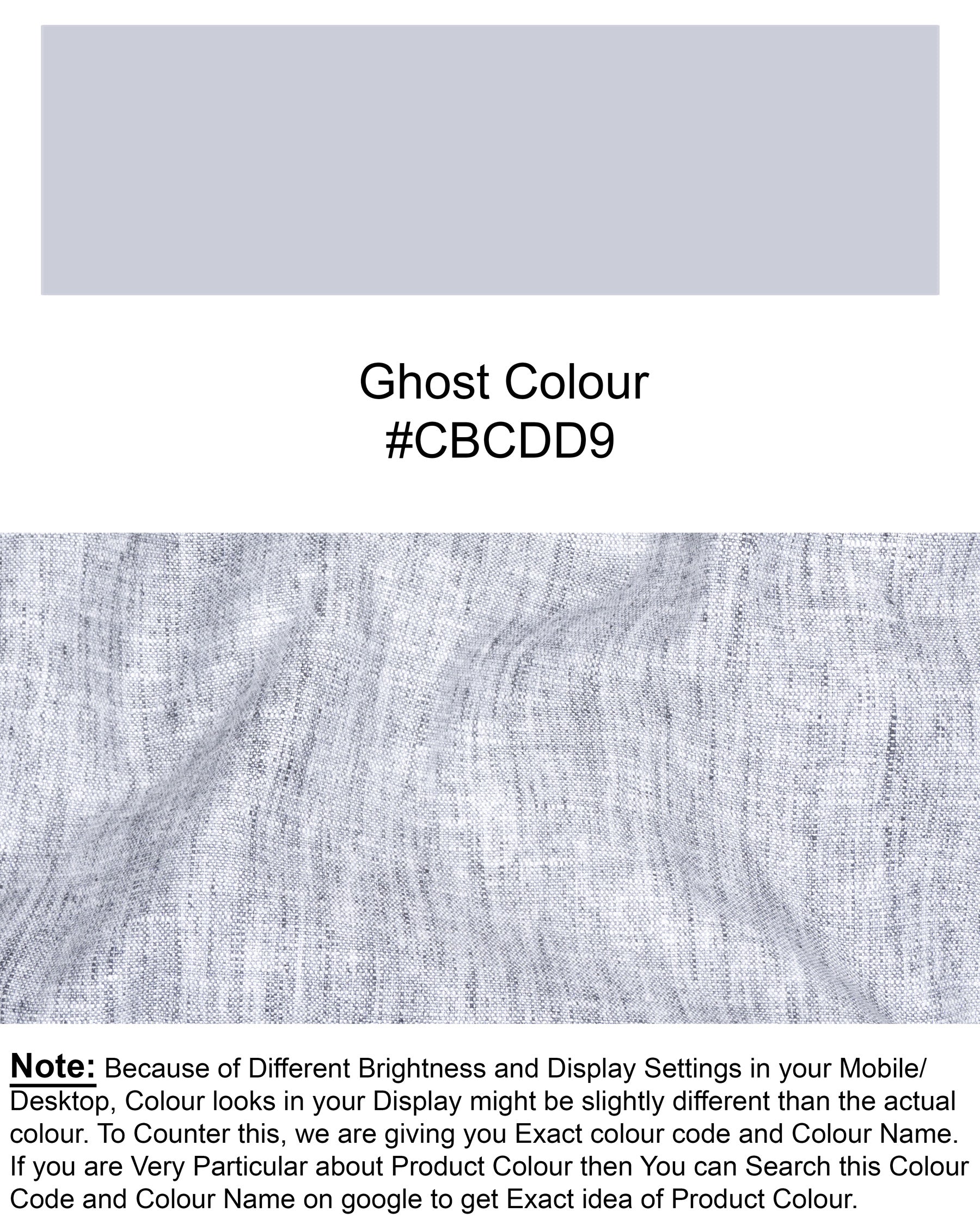 Ghost Grey Luxurious Linen Waistcoat V1472-36, V1472-38, V1472-40, V1472-42, V1472-44, V1472-46, V1472-48, V1472-50, V1472-52, V1472-54, V1472-56, V1472-58, V1472-60