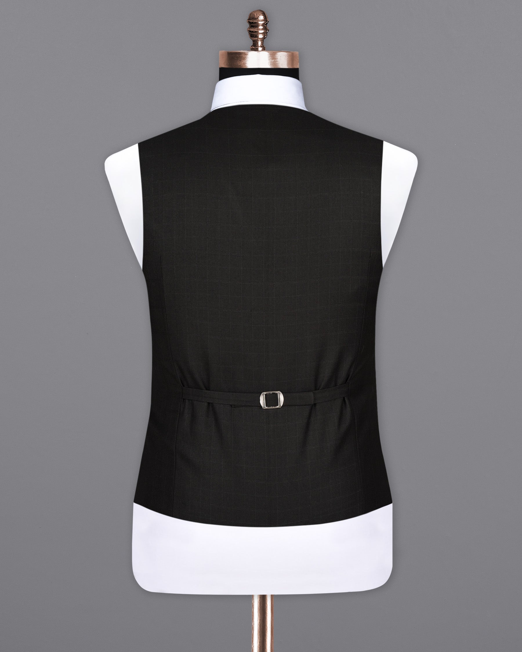 Jade Black Wool Rich Waistcoat V1571-36, V1571-38, V1571-40, V1571-42, V1571-44, V1571-46, V1571-48, V1571-50, V1571-52, V1571-54, V1571-56, V1571-58, V1571-60