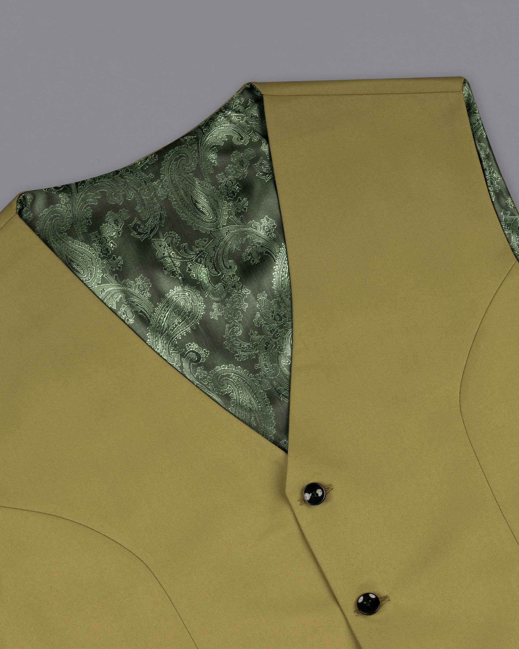 Limed Oak Solid Sports Waistcoat