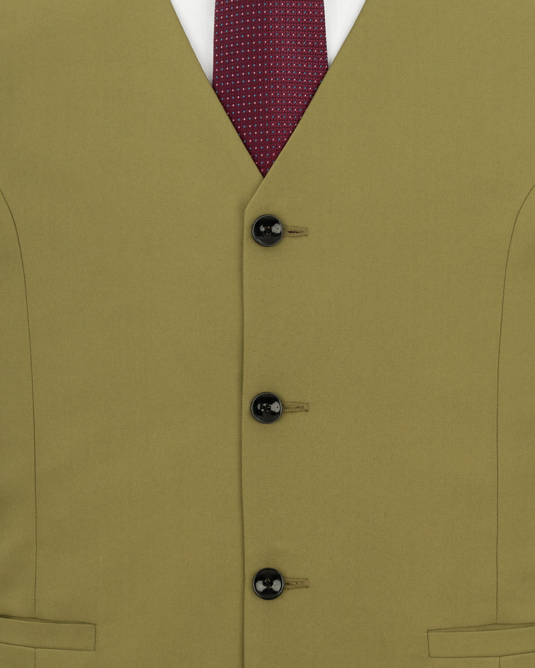 Limed Oak Solid Sports Waistcoat