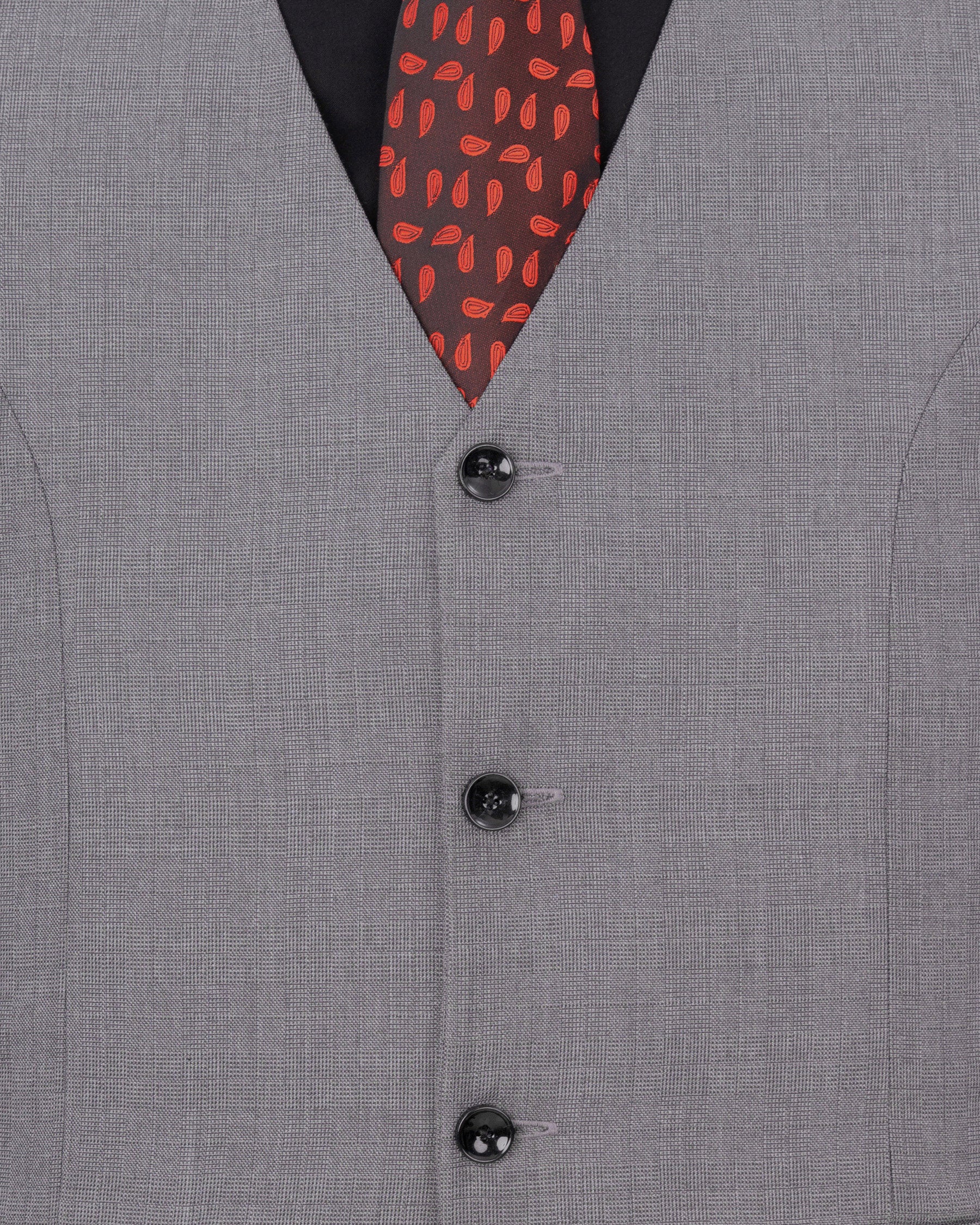 Mountain Mist Gray Waistcoat V1832-36, V1832-38, V1832-40, V1832-42, V1832-44, V1832-46, V1832-48, V1832-50, V1832-52, V1832-54, V1832-56, V1832-58, V1832-60