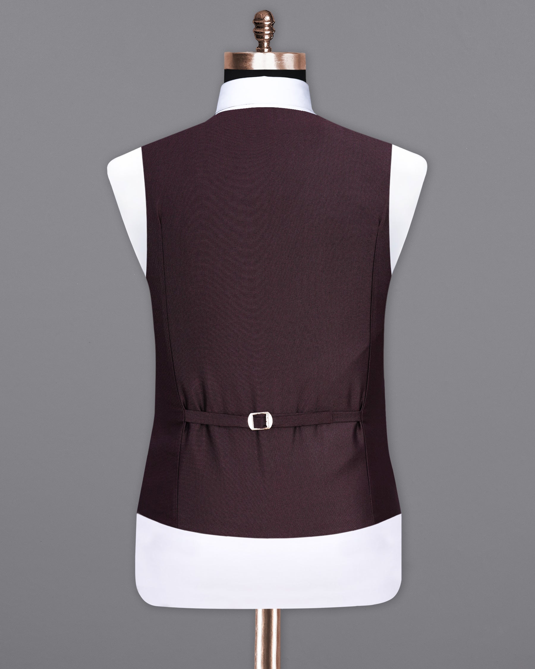 Havana Wine With Black Lapel Textured Waistcoat V1975-36, V1975-38, V1975-40, V1975-42, V1975-44, V1975-46, V1975-48, V1975-50, V1975-52, V1975-54, V1975-56, V1975-58, V1975-60