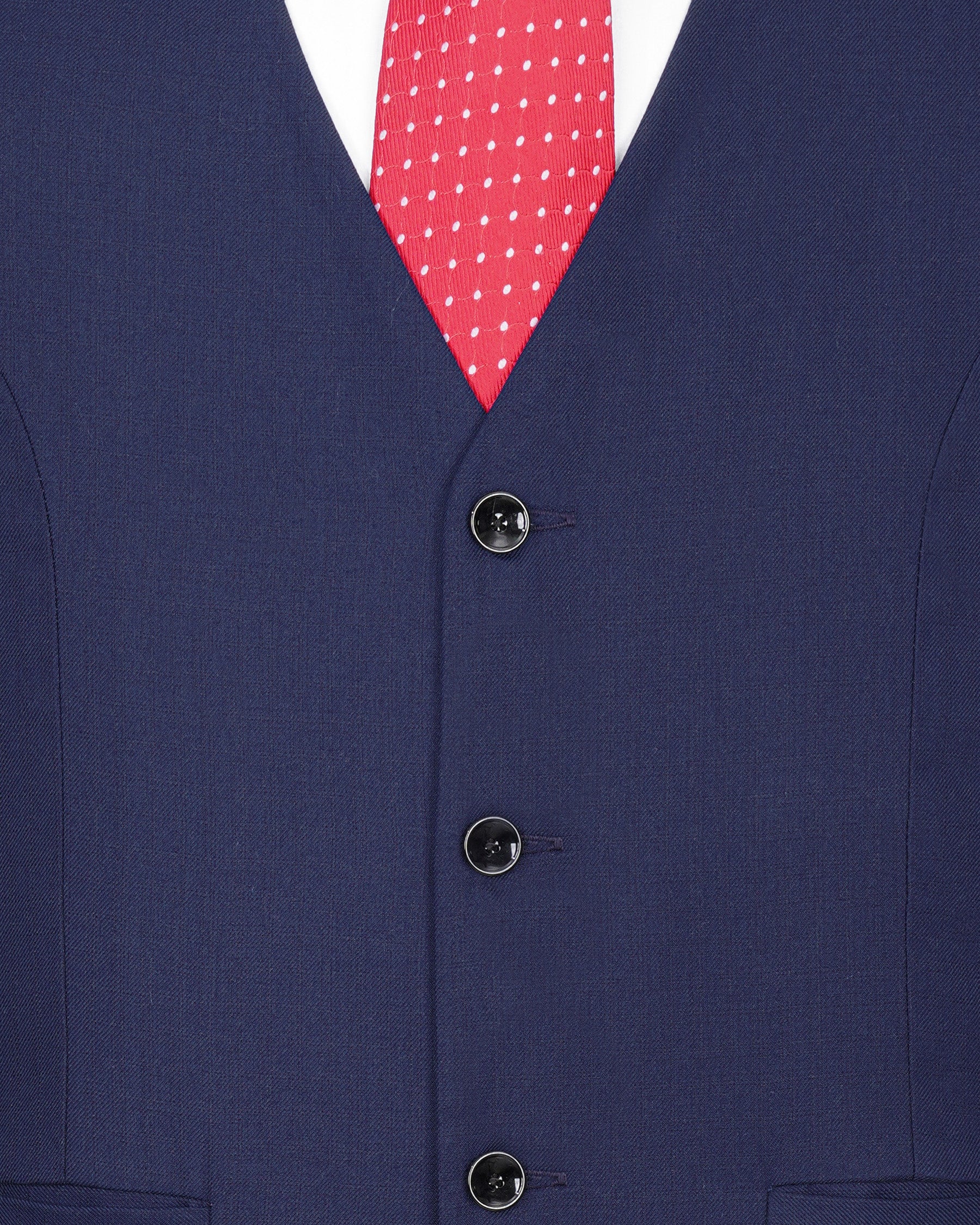 Rhino Blue Textured Waistcoat V2006-36, V2006-38, V2006-40, V2006-42, V2006-44, V2006-46, V2006-48, V2006-50, V2006-52, V2006-54, V2006-56, V2006-58, V2006-60