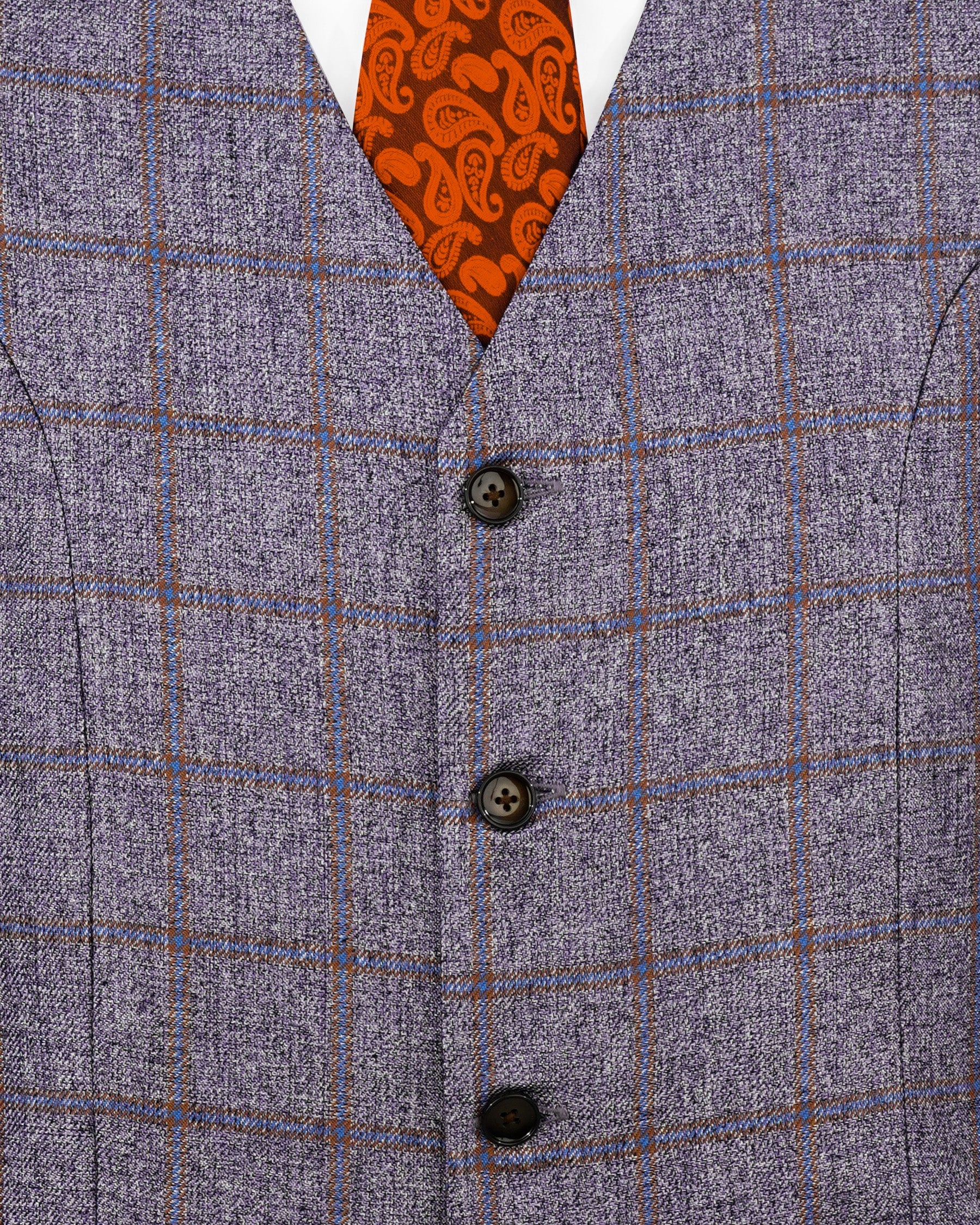 Mobster Gray Windowpane Waistcoat V2153-36, V2153-38, V2153-40, V2153-42, V2153-44, V2153-46, V2153-48, V2153-50, V2153-52, V2153-54, V2153-56, V2153-58, V2153-60