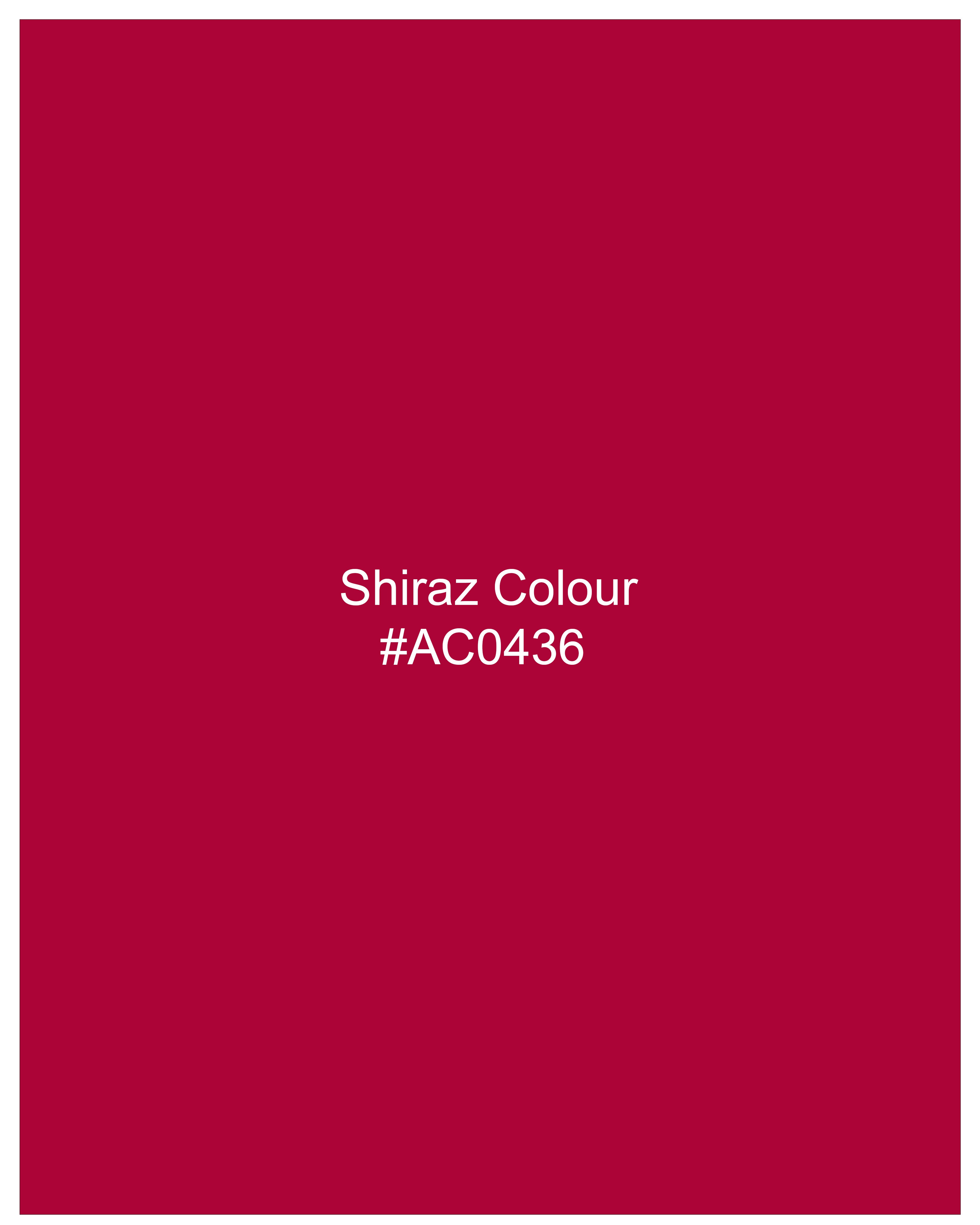 Shiraz Red Premium Cotton Waistcoat V2325-36, V2325-38, V2325-40, V2325-42, V2325-44, V2325-46, V2325-48, V2325-50, V2325-52, V2325-54, V2325-56, V2325-58, V2325-60