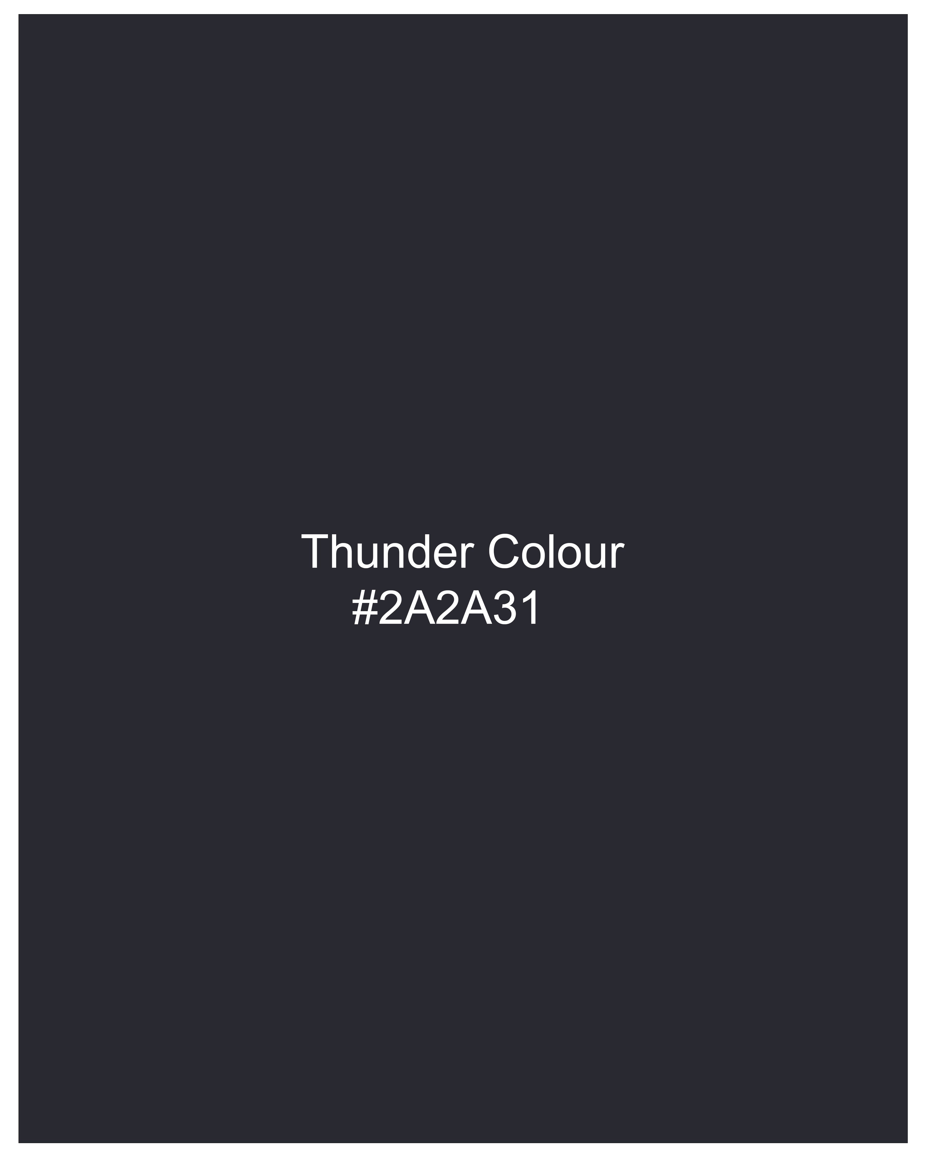 Thunder Navy Blue Premium Cotton Designer Waistcoat V2509-36, V2509-38, V2509-40, V2509-42, V2509-44, V2509-46, V2509-48, V2509-50, V2509-52, V2509-54, V2509-56, V2509-58, V2509-60