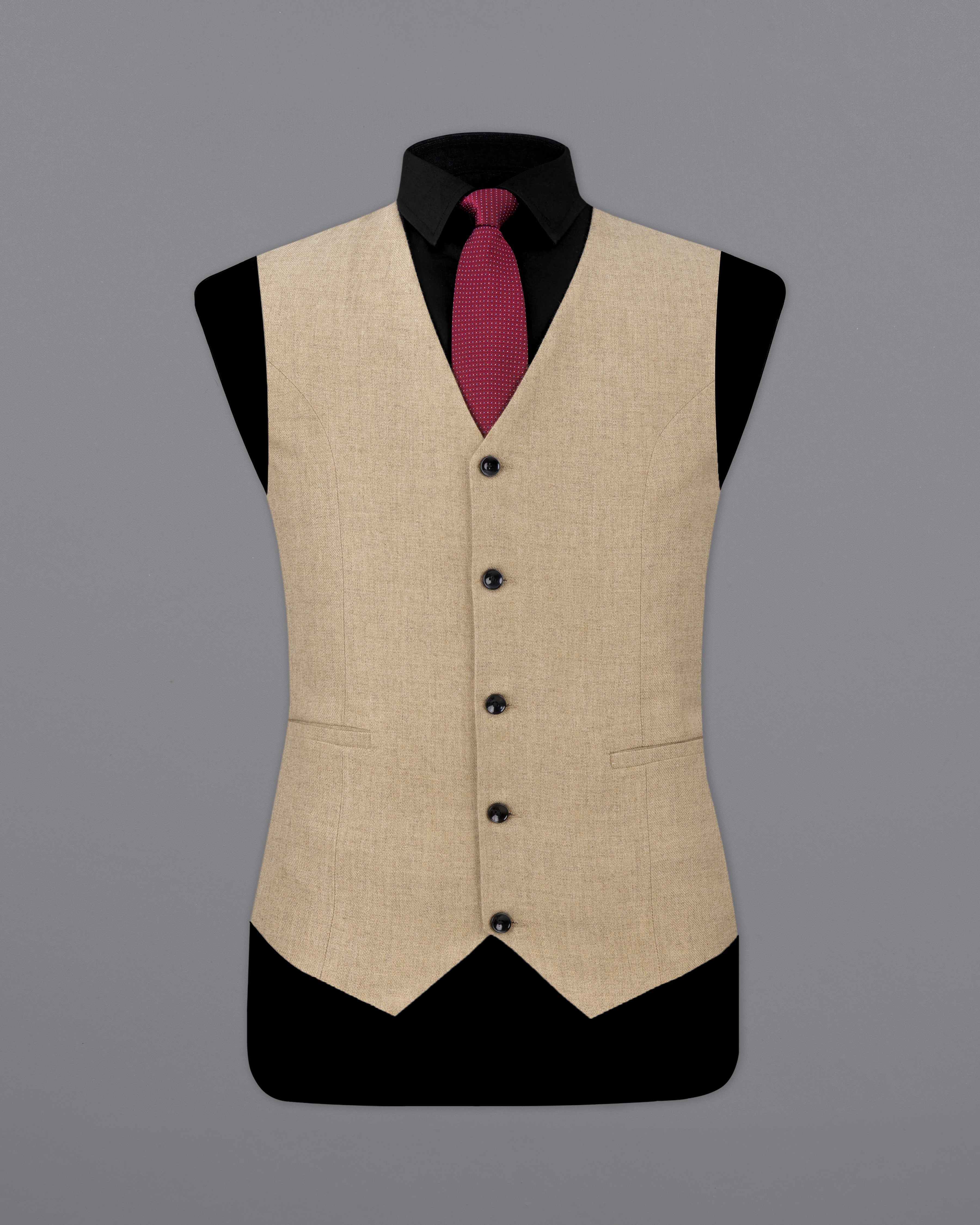 Bronco Brown Wool Rich Waistcoat V2517-36, V2517-38, V2517-40, V2517-42, V2517-44, V2517-46, V2517-48, V2517-50, V2517-52, V2517-54, V2517-56, V2517-58, V2517-60