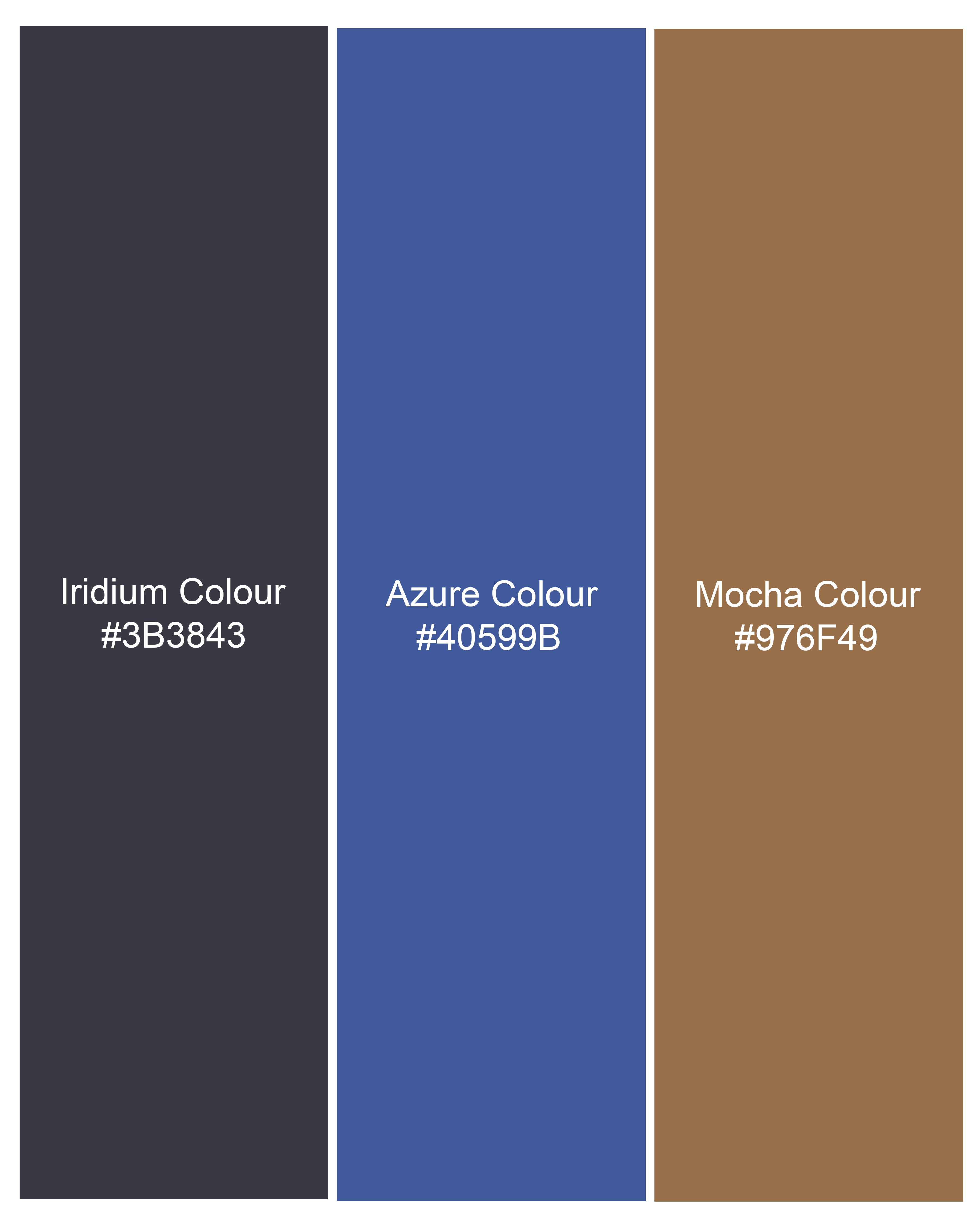 Iridium Gray Windowpane Waistcoat