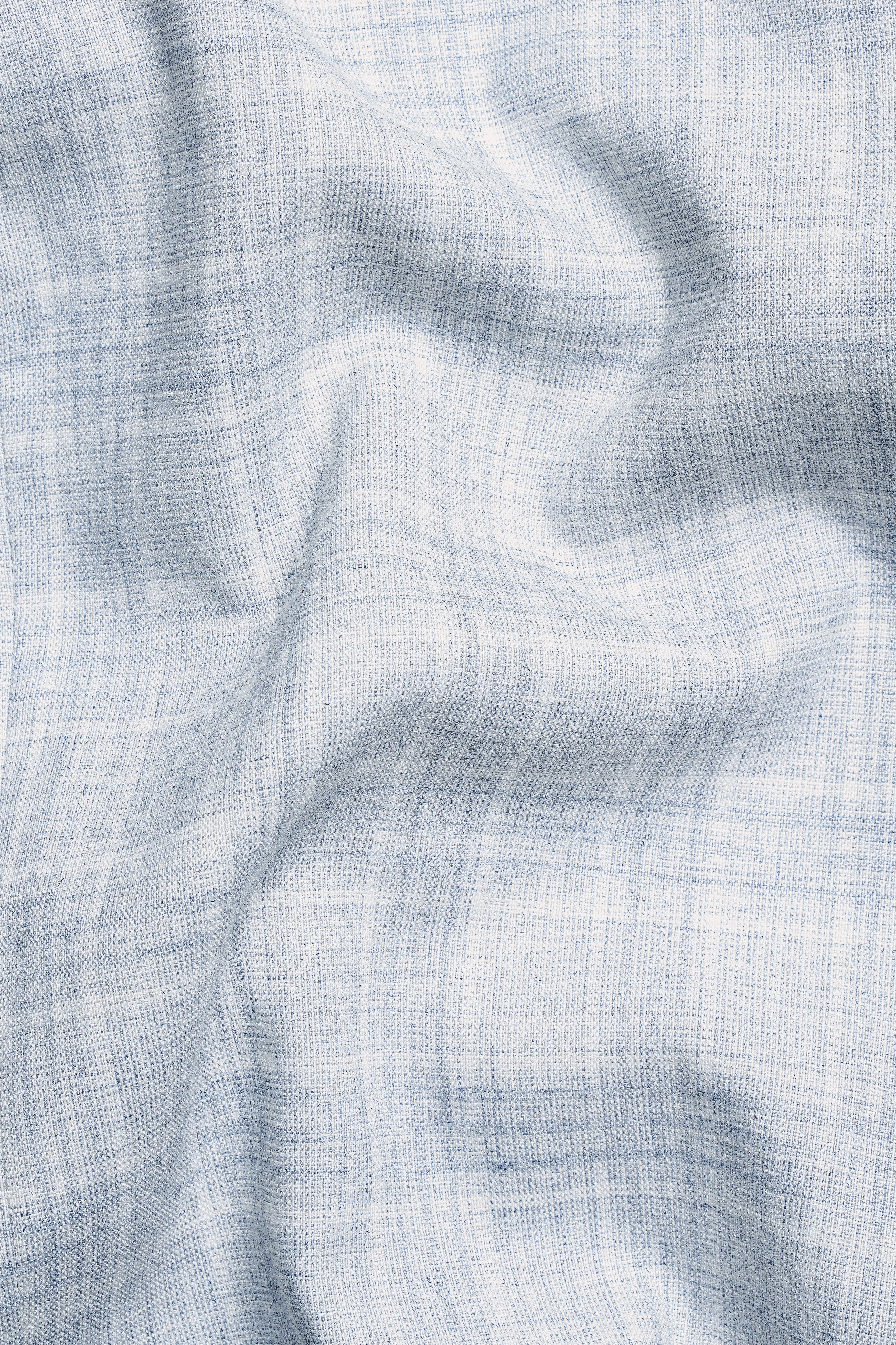 Gainsboro Blue Plaid Wool Rich Waistcoat V3076-36, V3076-38, V3076-40, V3076-42, V3076-44, V3076-46, V3076-48, V3076-50, V3076-76, V3076-54, V3076-56, V3076-58, V3076-60