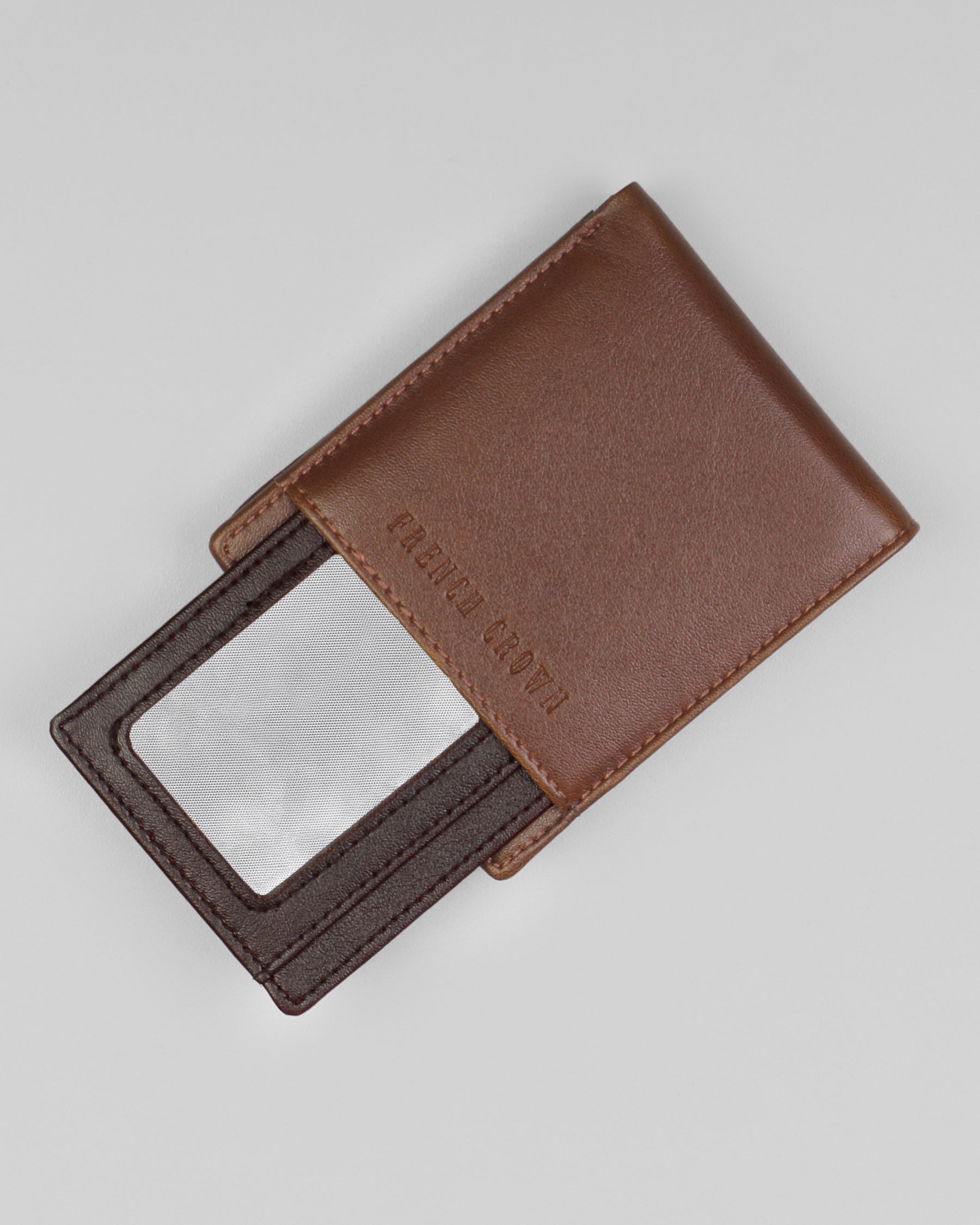 Pack Of 1 Tan With Brown Wallet And 1 Tan Belt