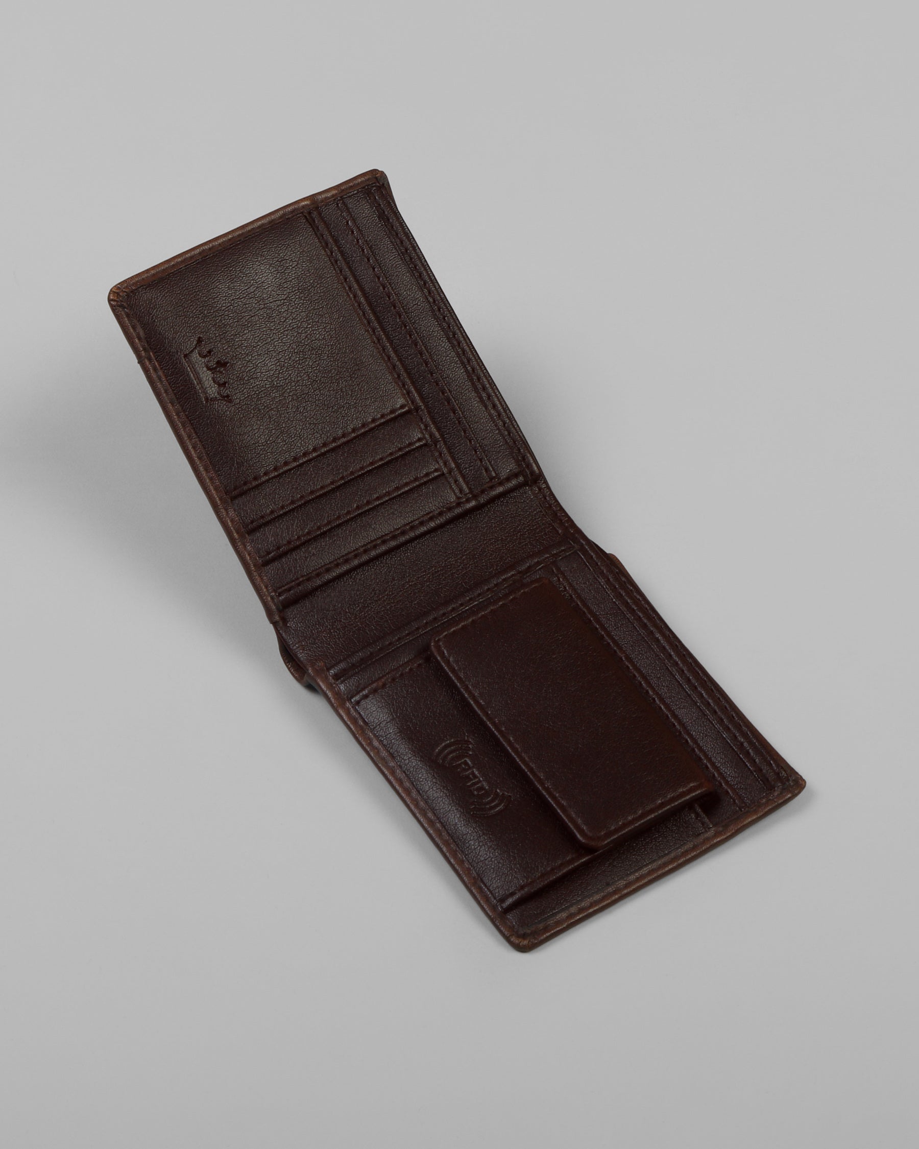 Pack Of 1 Tan With Brown Wallet And 1 Tan Belt