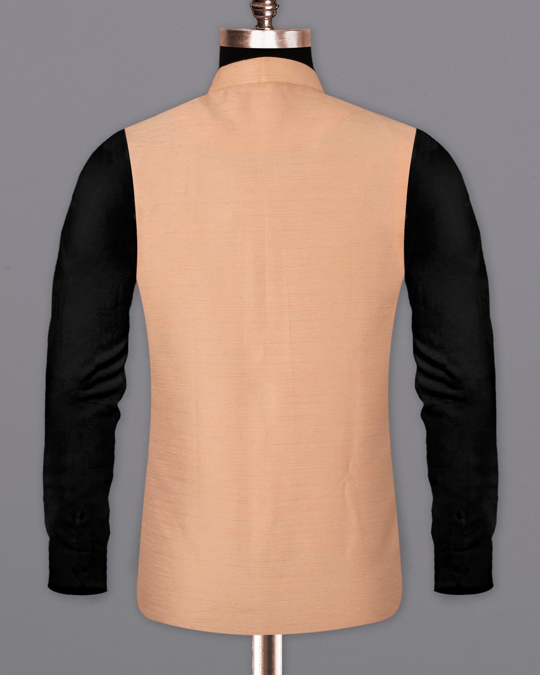 Cashmere Textured Nehru Jacket WC1645-36, WC1645-38, WC1645-40, WC1645-42, WC1645-44, WC1645-46, WC1645-48, WC1645-50, WC1645-52, WC1645-54, WC1645-56, WC1645-58, WC1645-60