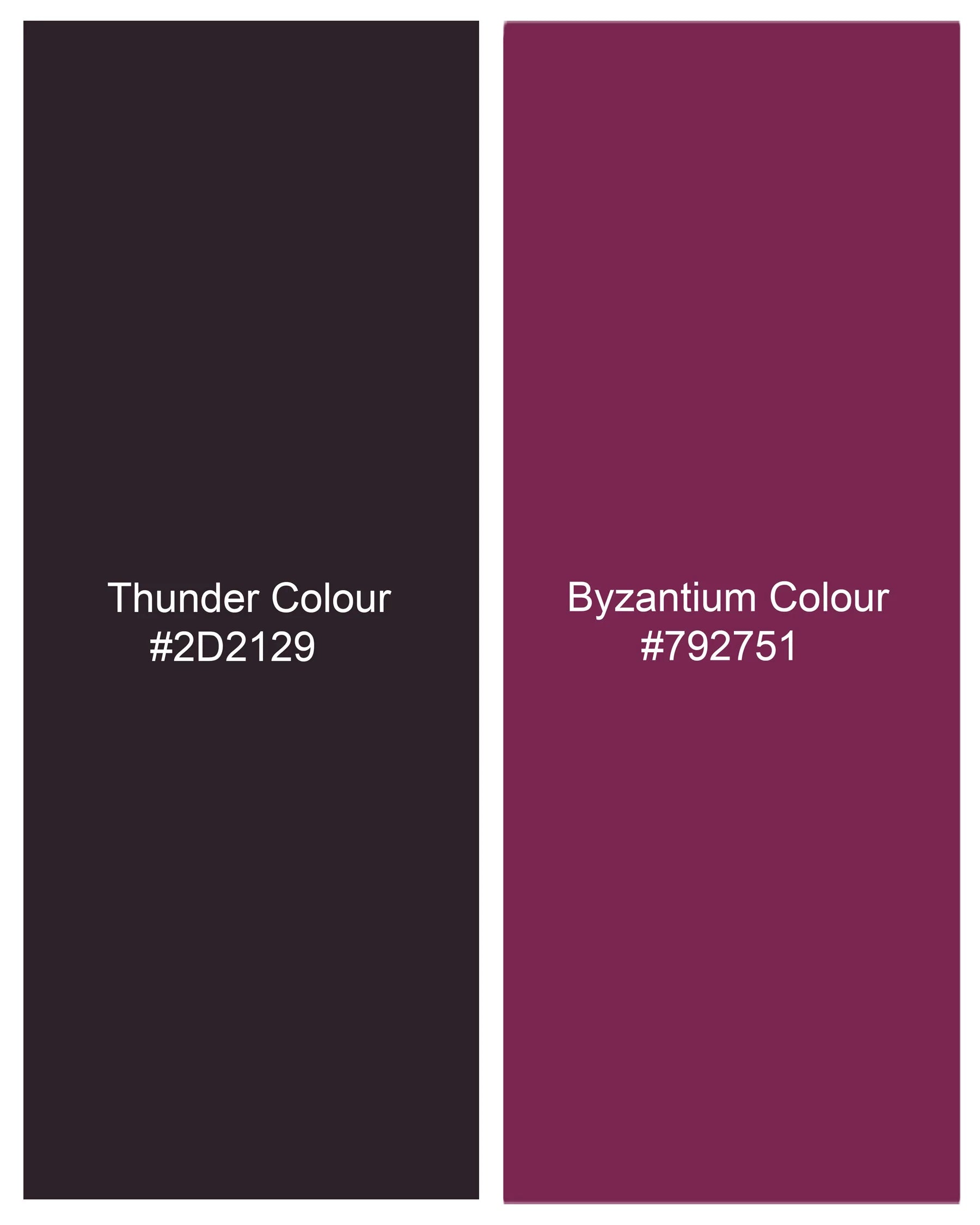 Thunder Dark Maroon with Byzantium Maroon Damask Bandhgala Nehru Jacket WC2159-38, WC2159-39, WC2159-40, WC2159-42, WC2159-44, WC2159-46, WC2159-48, WC2159-50, WC2159-52