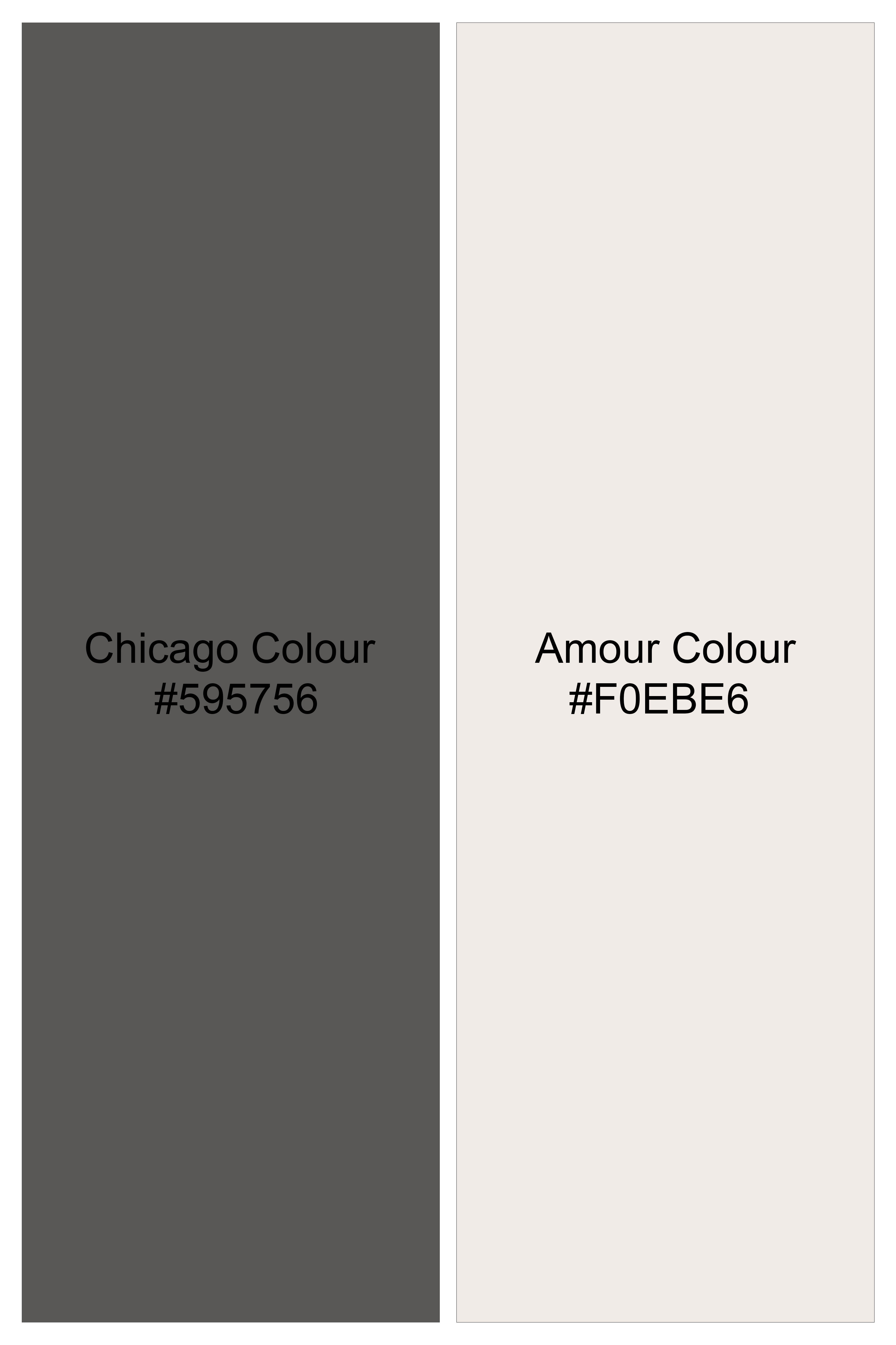 Chicago Gray Printed Premium Cotton Crop Top