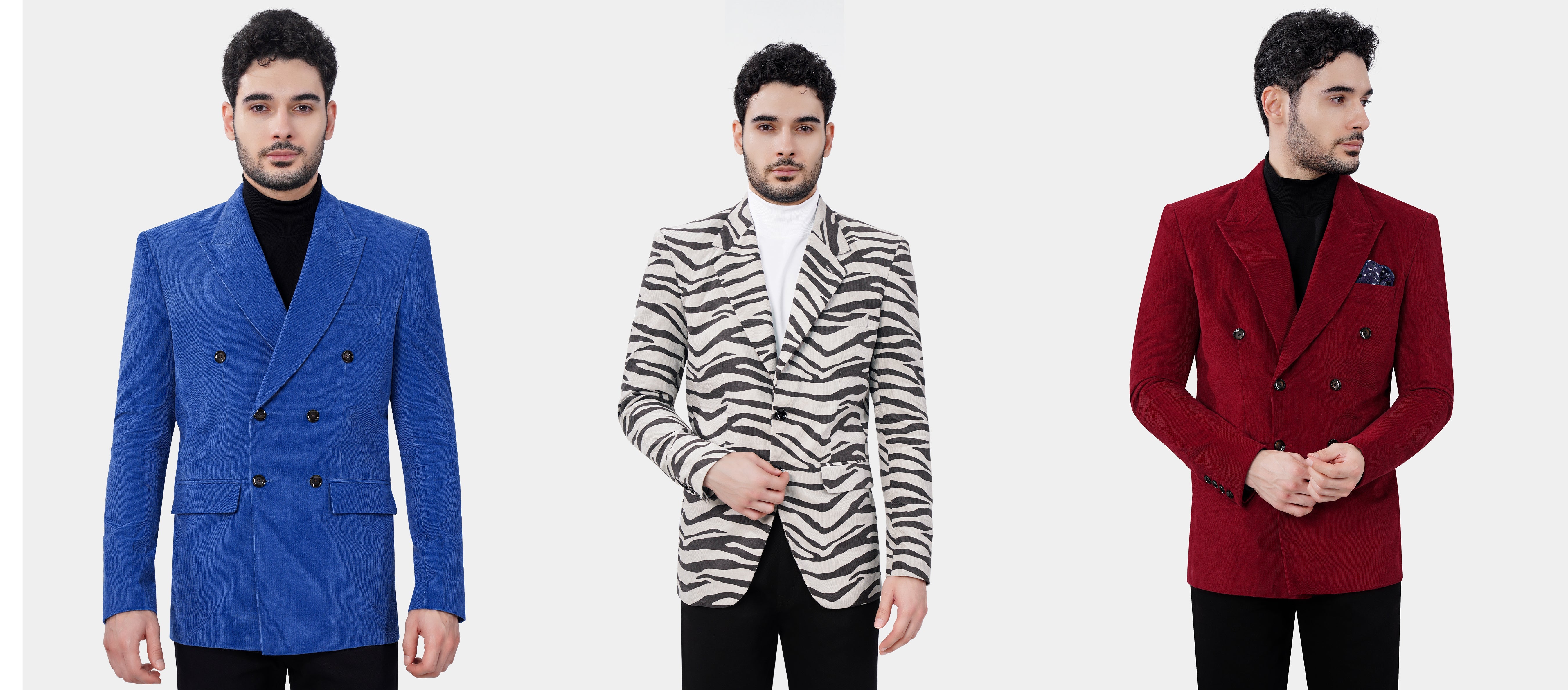 10 Colors New High Quality Mens Three-Piece Suits (suit+vest+pant