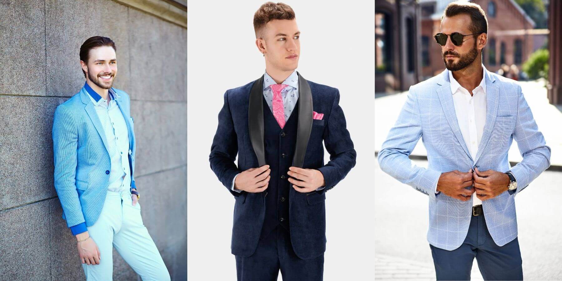 Blue Blazer Outfit Ideas for Men