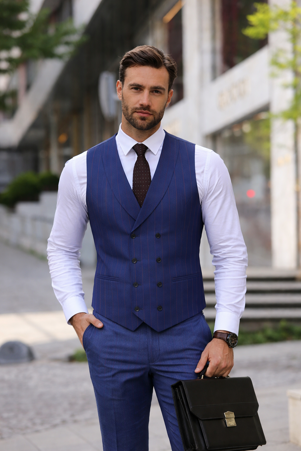 Blue Waistcoats