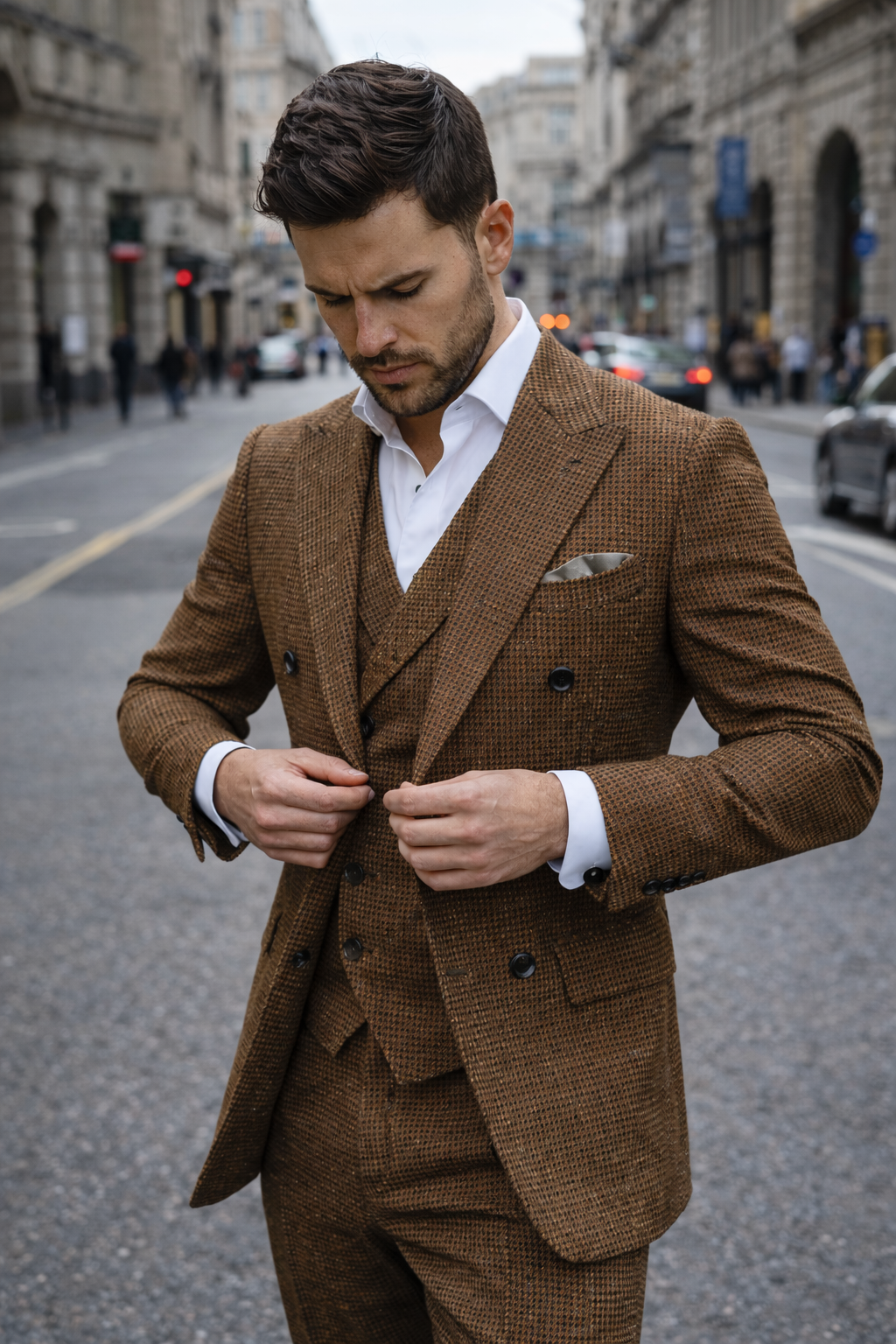 Brown Suits