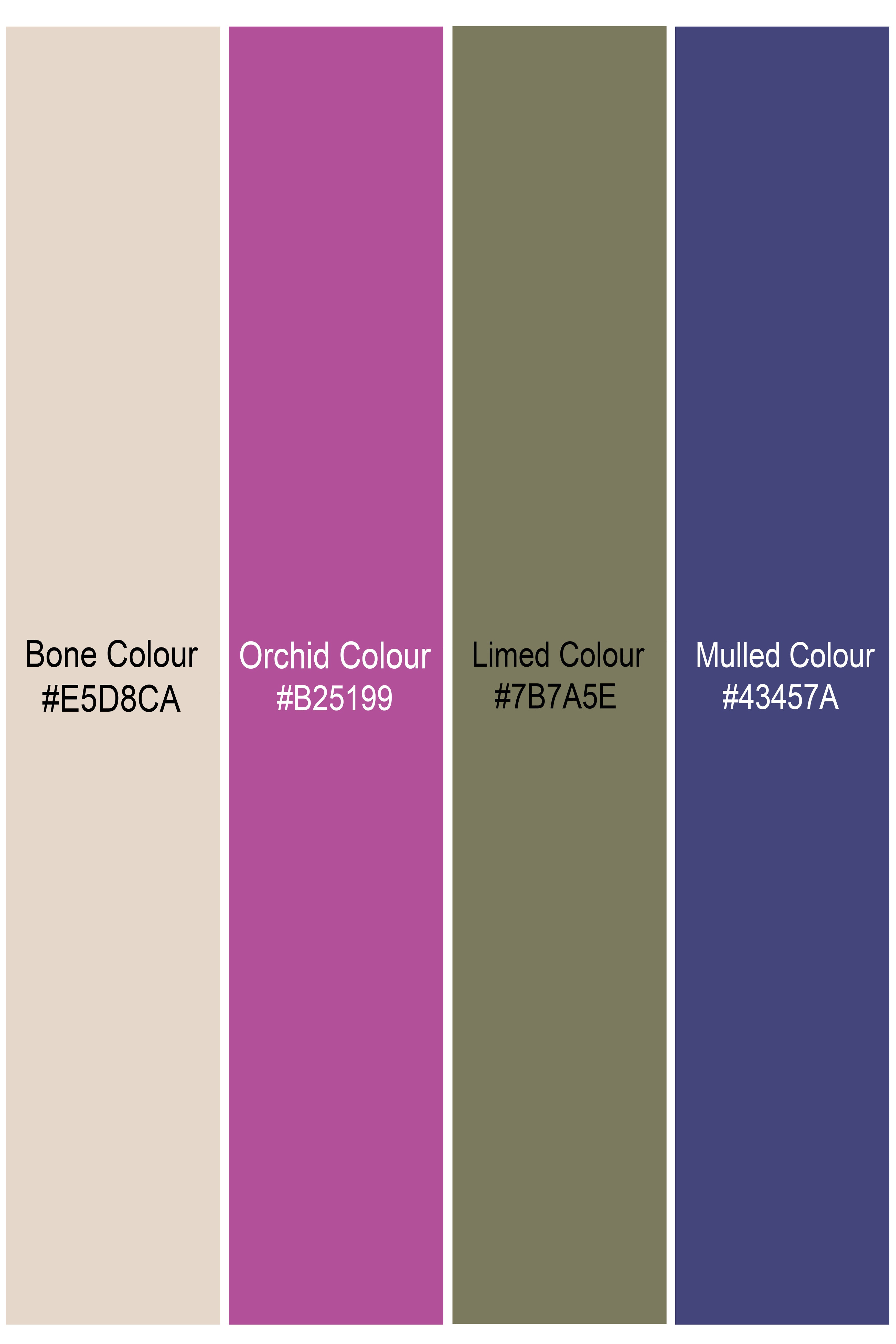 Bone Beige Multicolour Ditsy Printed Lightweight Premium Cotton Oversized Shirt