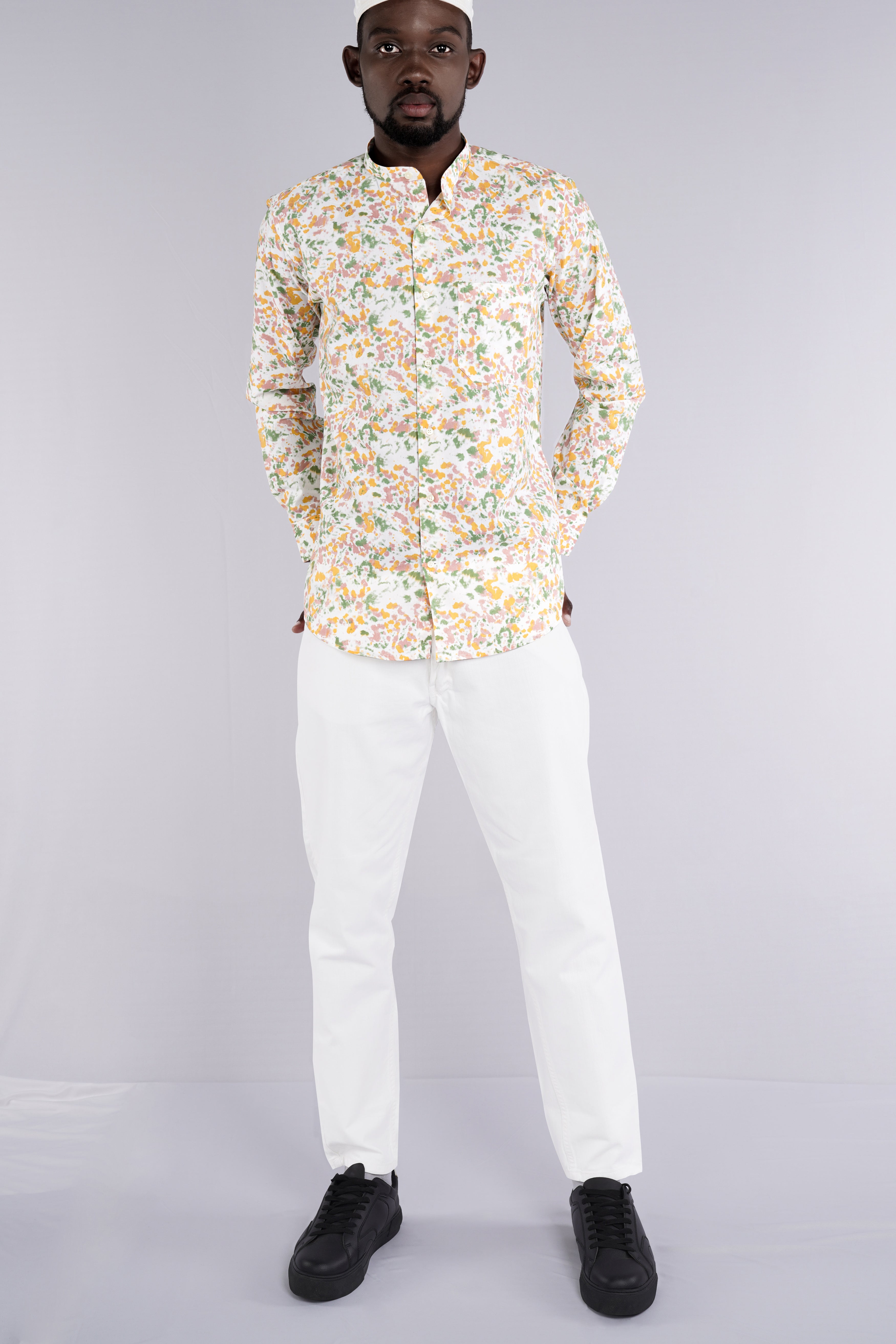 Pale yellow outlet shirt mens