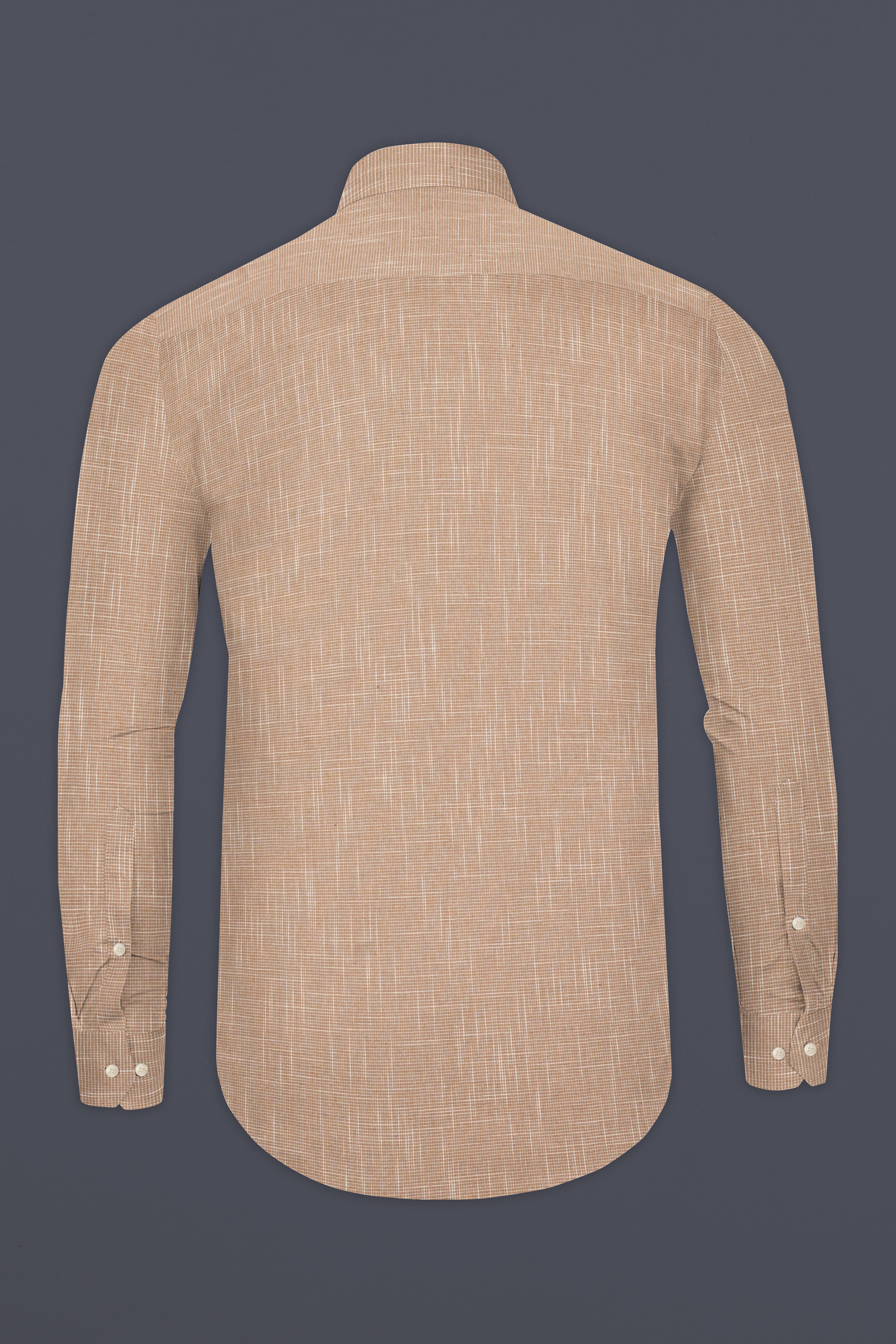 Cameo Brown Royal Oxford Designer Shirt