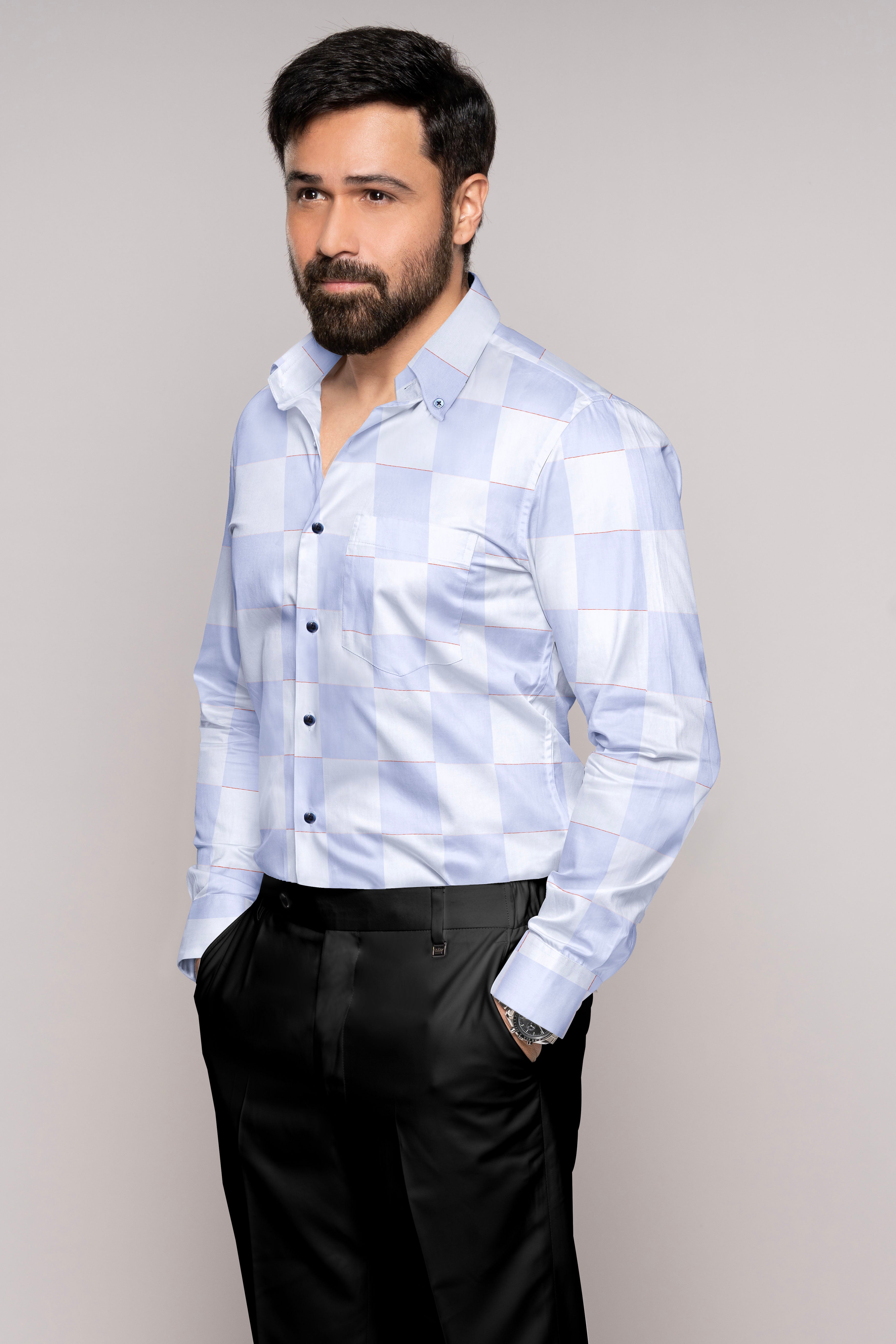 Combo Of 3 Slim Fit Cotton Fabric Check Shirts For Men