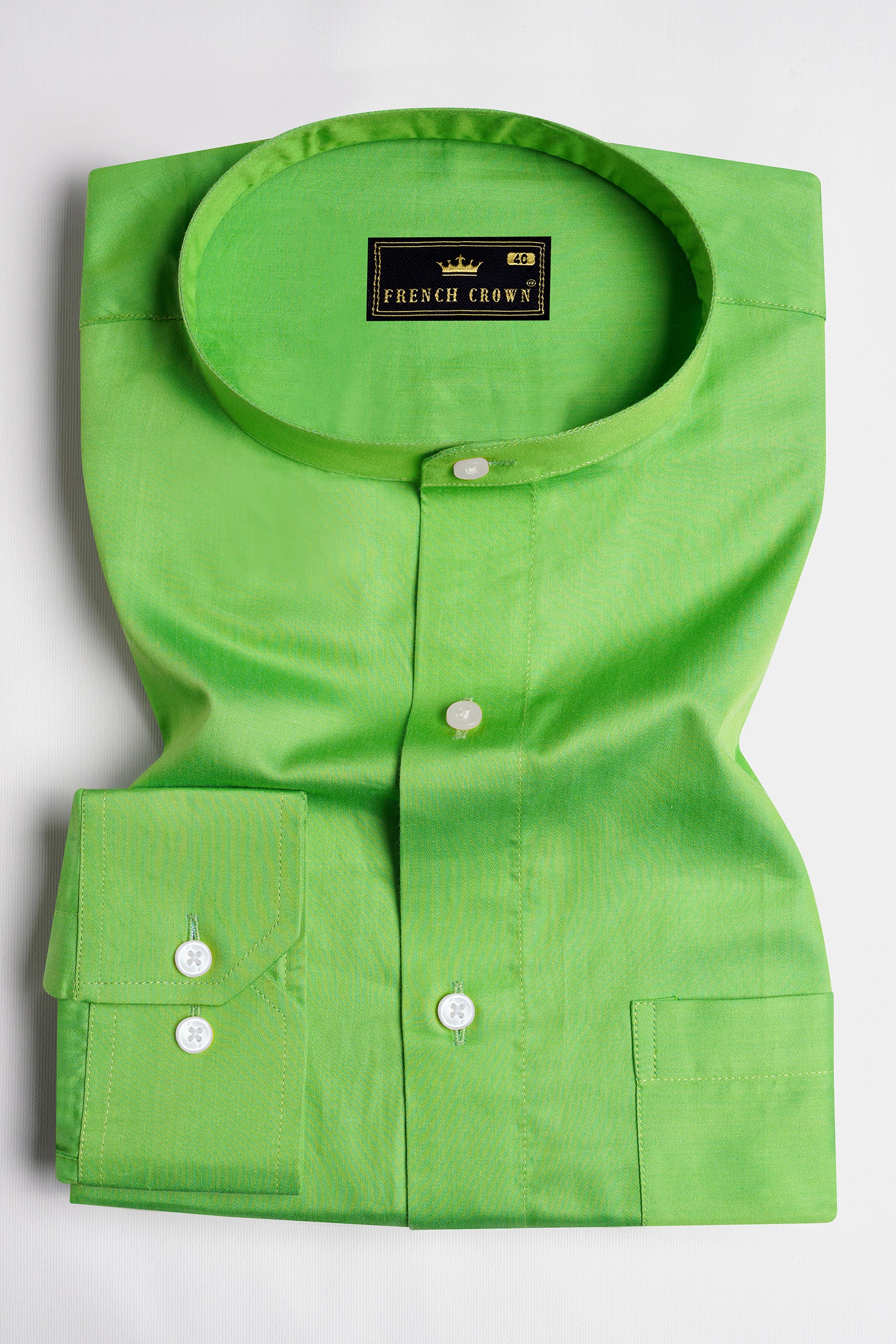 Frog Green Chambray Shirt