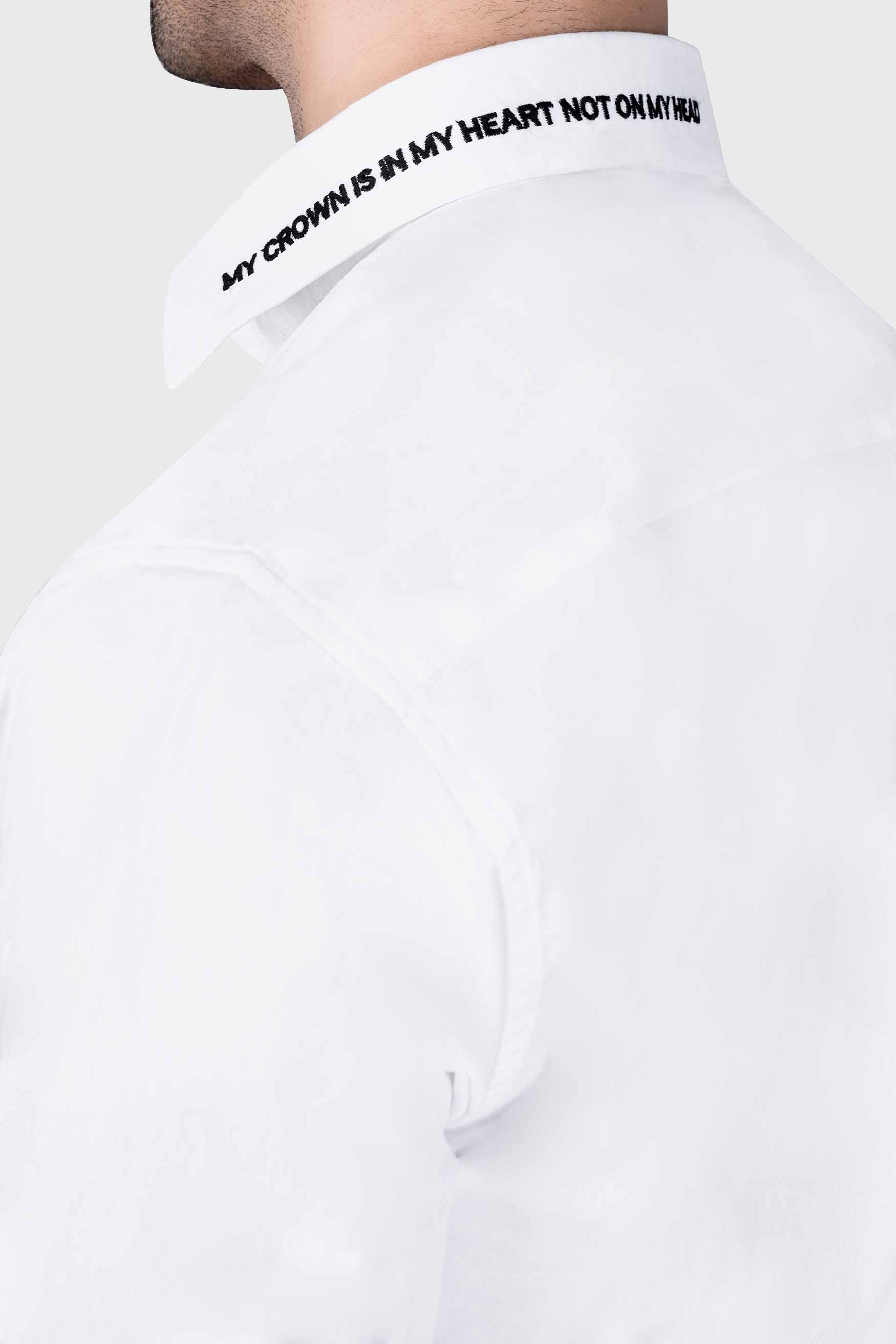 Bright White Quote Embroidered Subtle Sheen Super Soft Premium Cotton Designer Shirt 1062-BLK-E334-38, 1062-BLK-E334-H-38, 1062-BLK-E334-39, 1062-BLK-E334-H-39, 1062-BLK-E334-40, 1062-BLK-E334-H-40, 1062-BLK-E334-42, 1062-BLK-E334-H-42, 1062-BLK-E334-44, 1062-BLK-E334-H-44, 1062-BLK-E334-46, 1062-BLK-E334-H-46, 1062-BLK-E334-48, 1062-BLK-E334-H-48, 1062-BLK-E334-50, 1062-BLK-E334-H-50, 1062-BLK-E334-52, 1062-BLK-E334-H-52