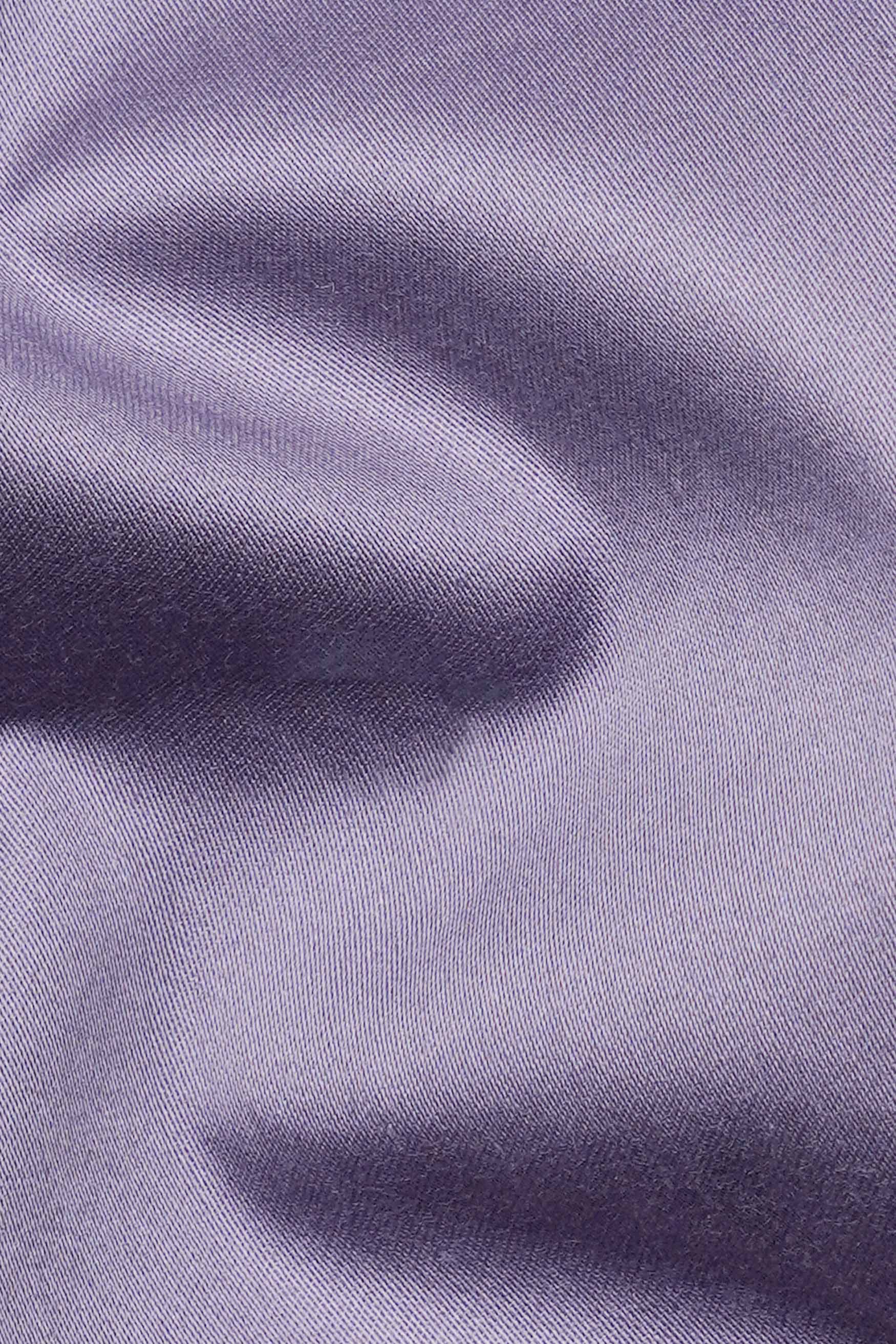 Amethyst Smoke Lavender Subtle Sheen Super  Soft Premium Cotton Shirt