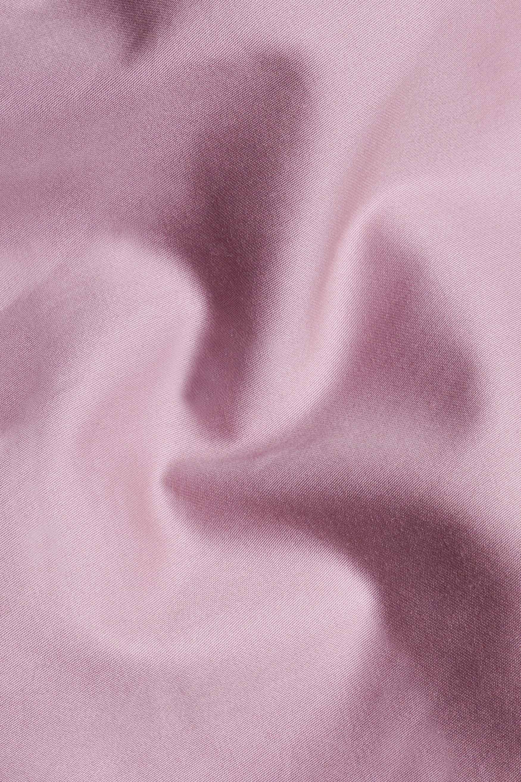 Wisteria Lavender Subtle Sheen Super Soft Premium Cotton Shirt