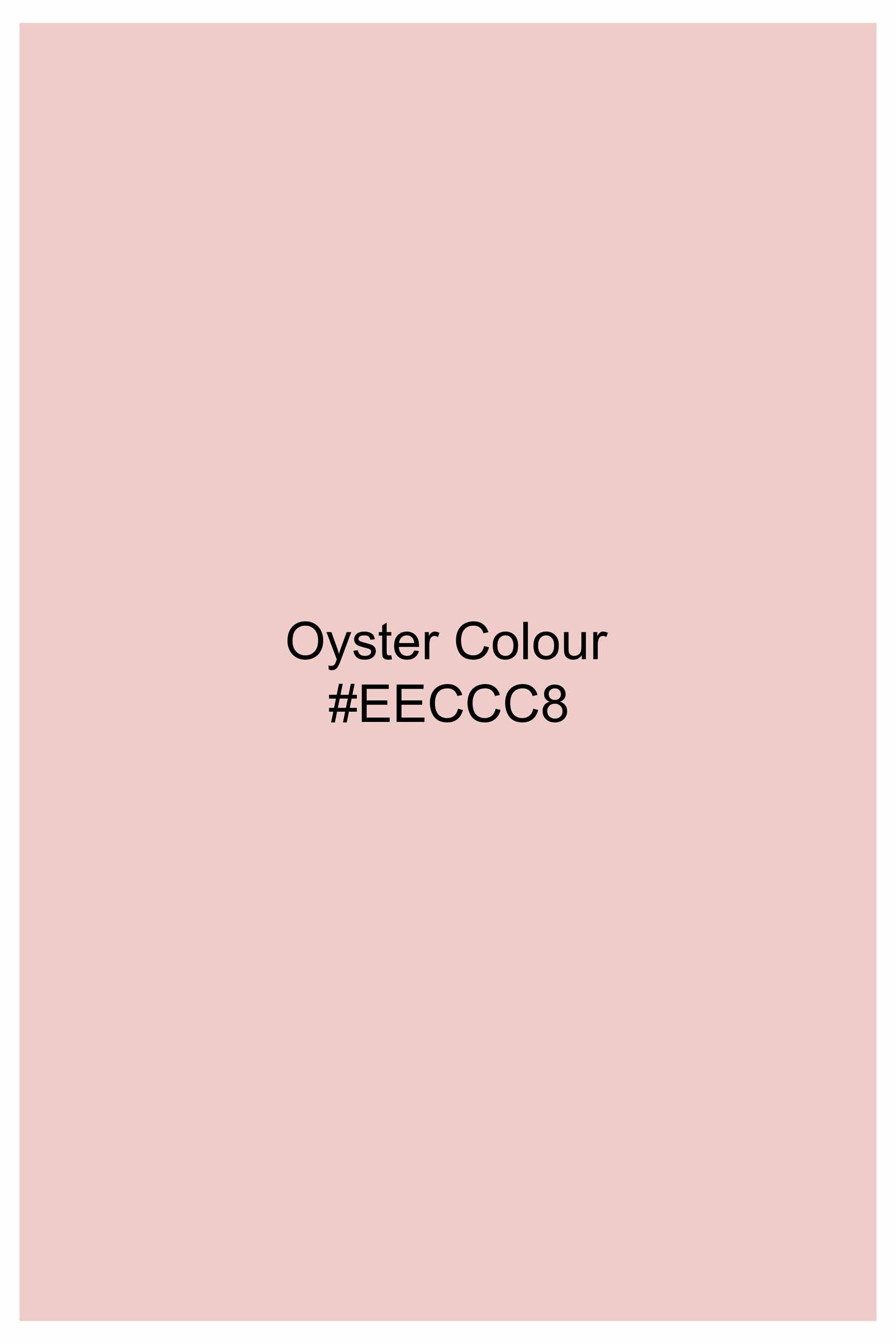 Oyster Pink Subtle Sheen Super Soft Premium Cotton Shirt
