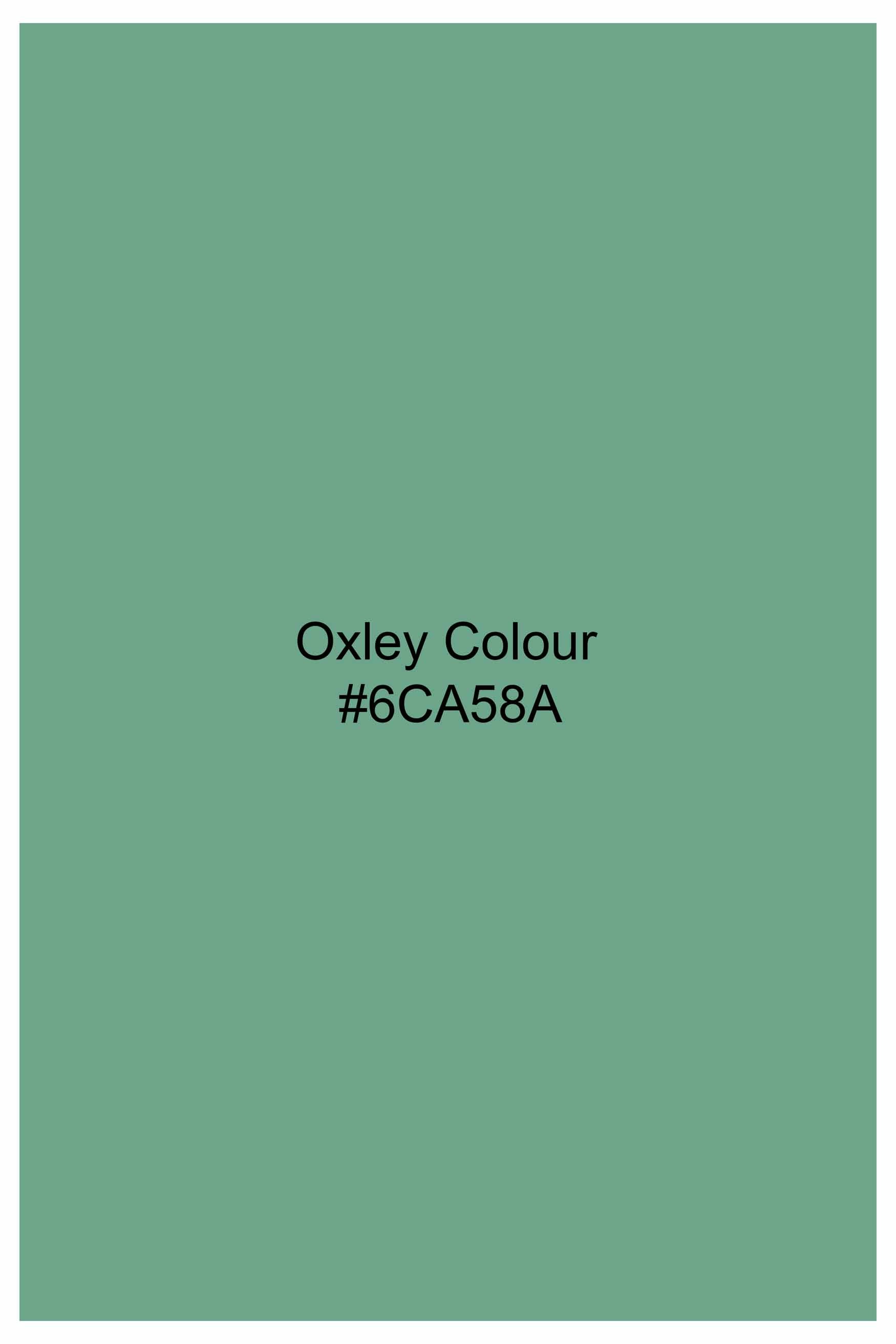 Oxley Green Subtle Sheen Super Soft Premium Cotton Shirt