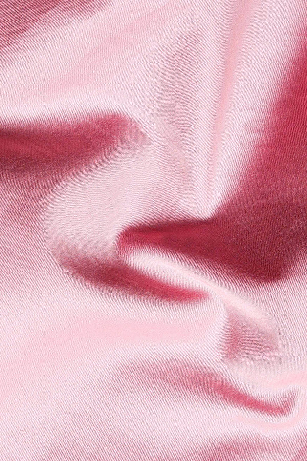 Taffy Pink Subtle Sheen Super Soft Premium Cotton Shirt