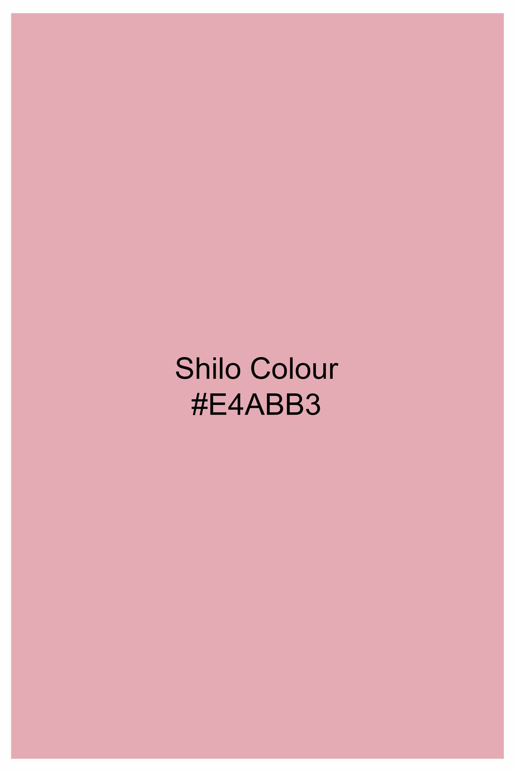 Shilo Pink Subtle Sheen Super Soft Premium Cotton Shirt