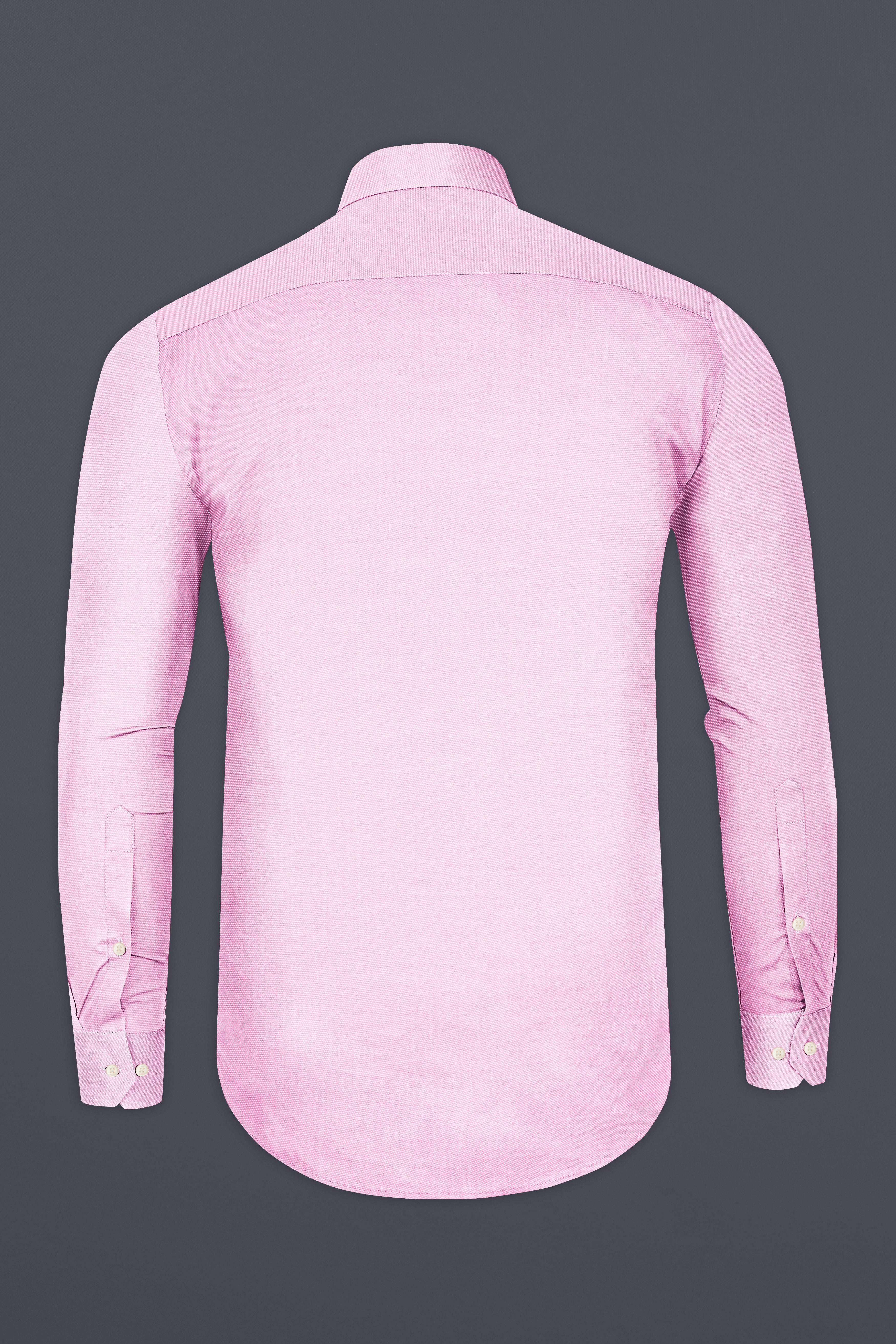 Taffy Pink Twill Premium Cotton Shirt